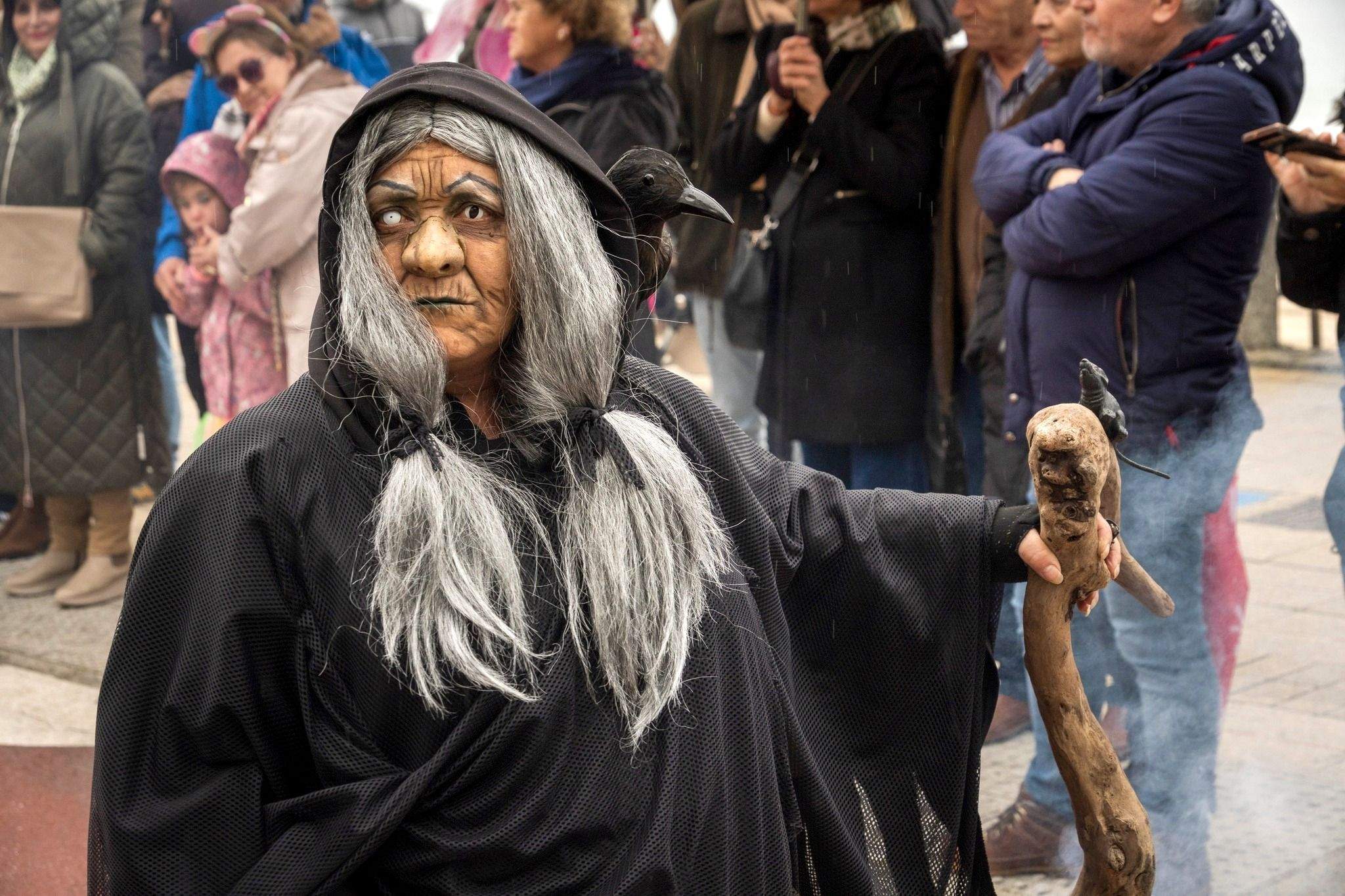Disfrace con lentes de fantasía