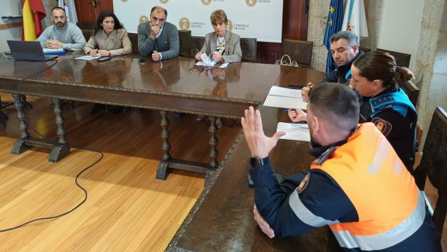 Reunión de coordinación e seguridade do Entroido de Poio