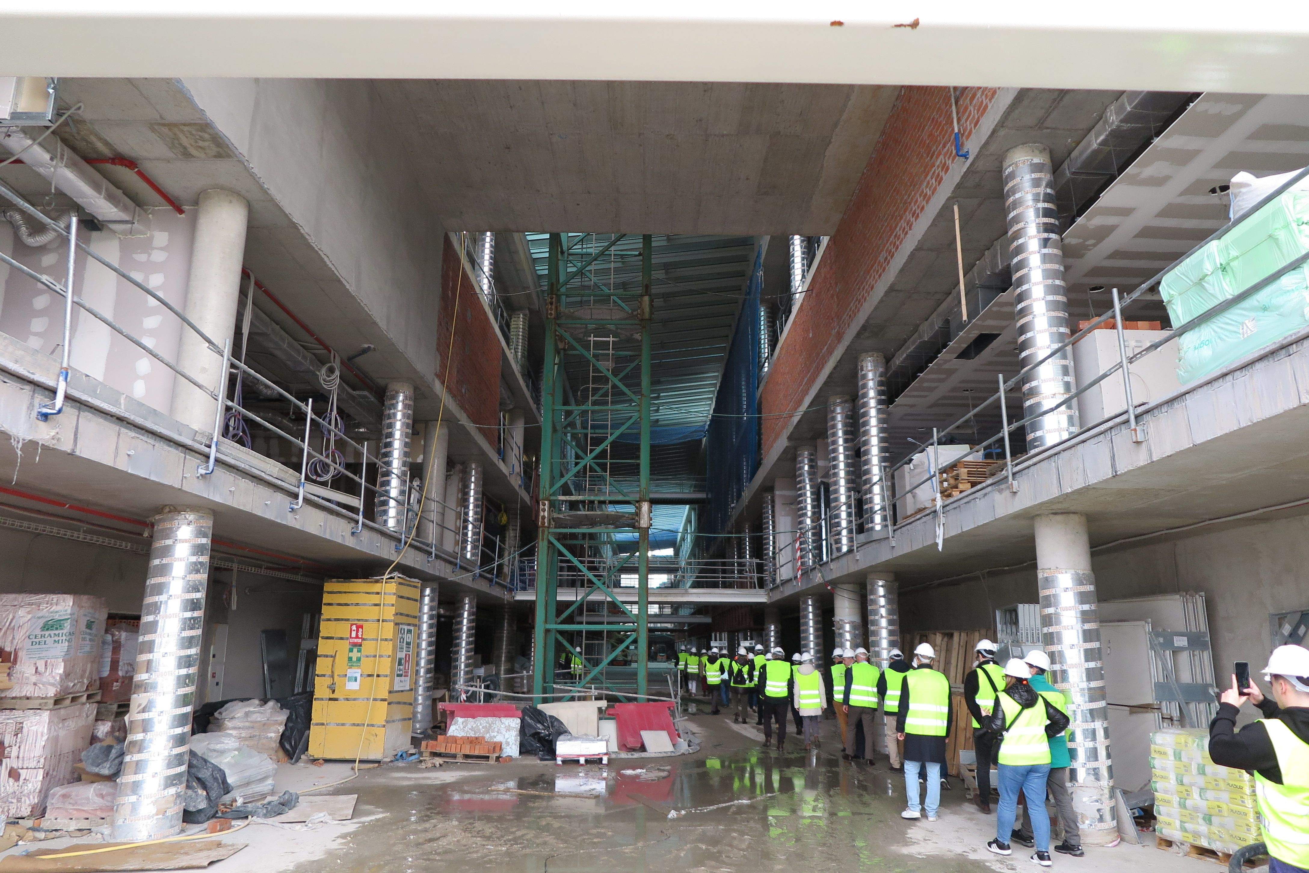 Visita a las obras del nuevo Hospital Montecelo Visita a las obras del nuevo Hospital Montecelo