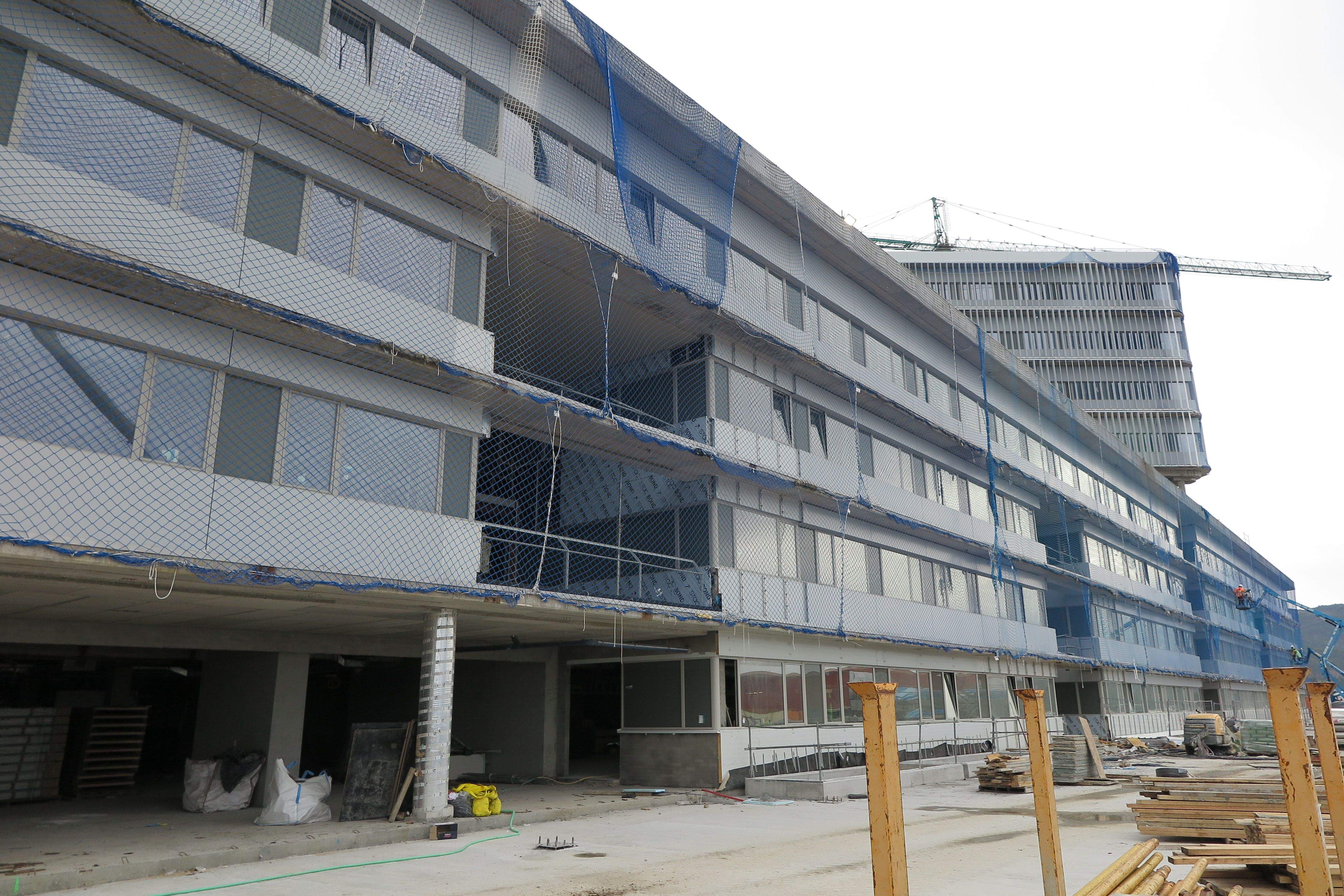 Visita a las obras del nuevo Hospital Montecelo