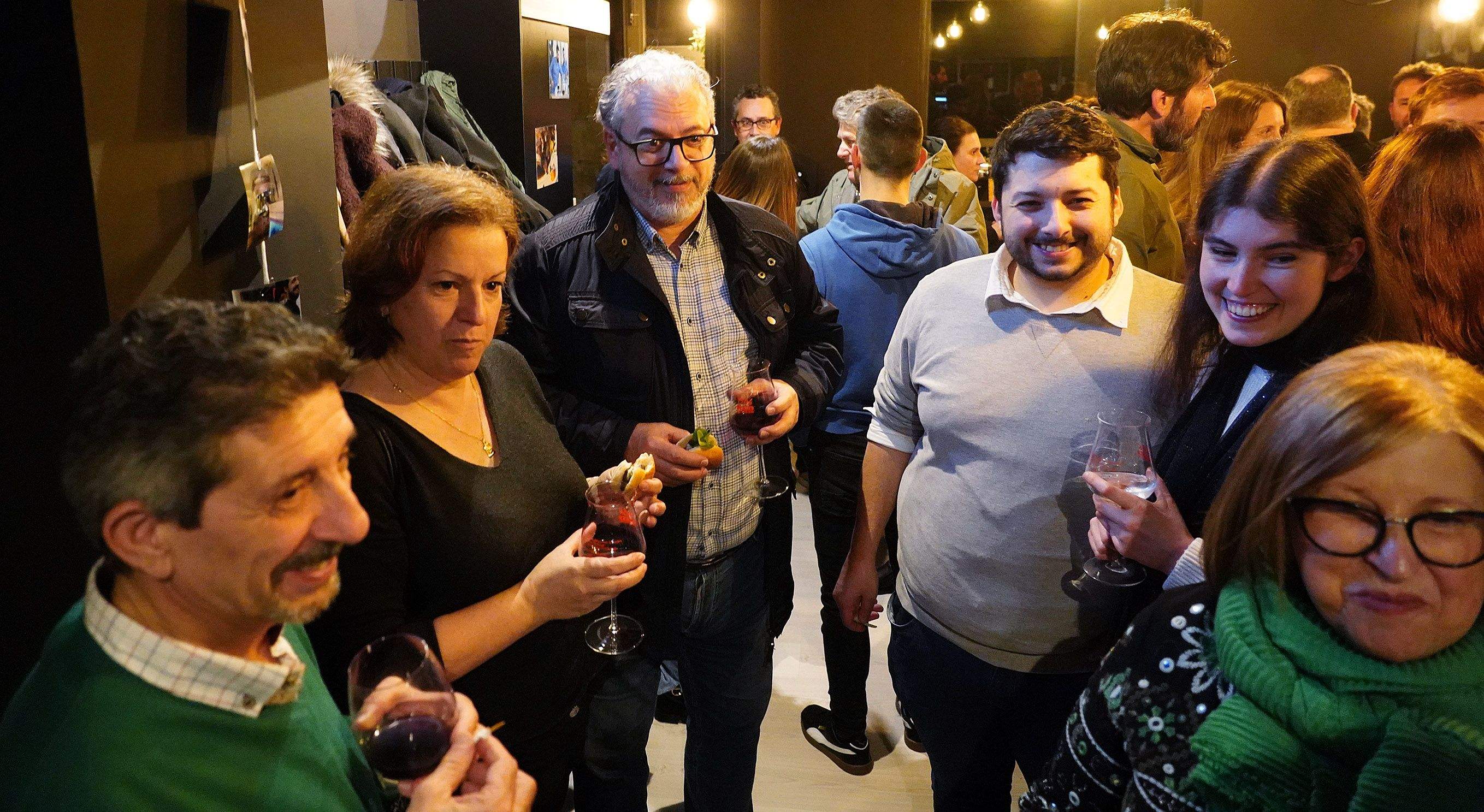 Fiesta en el Icewolf en Pontevedra para celebrar el décimo aniversario