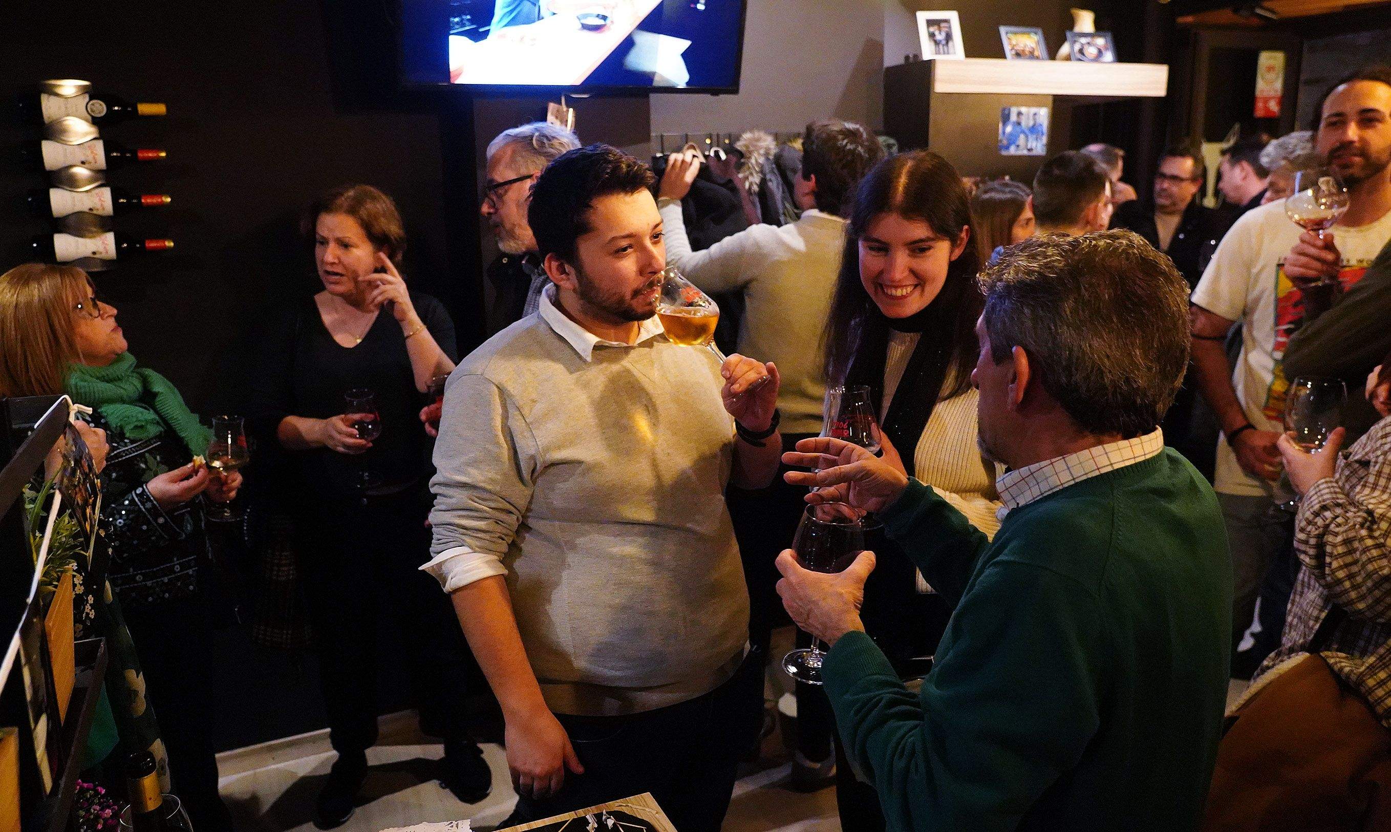 Fiesta en el Icewolf en Pontevedra para celebrar el décimo aniversario