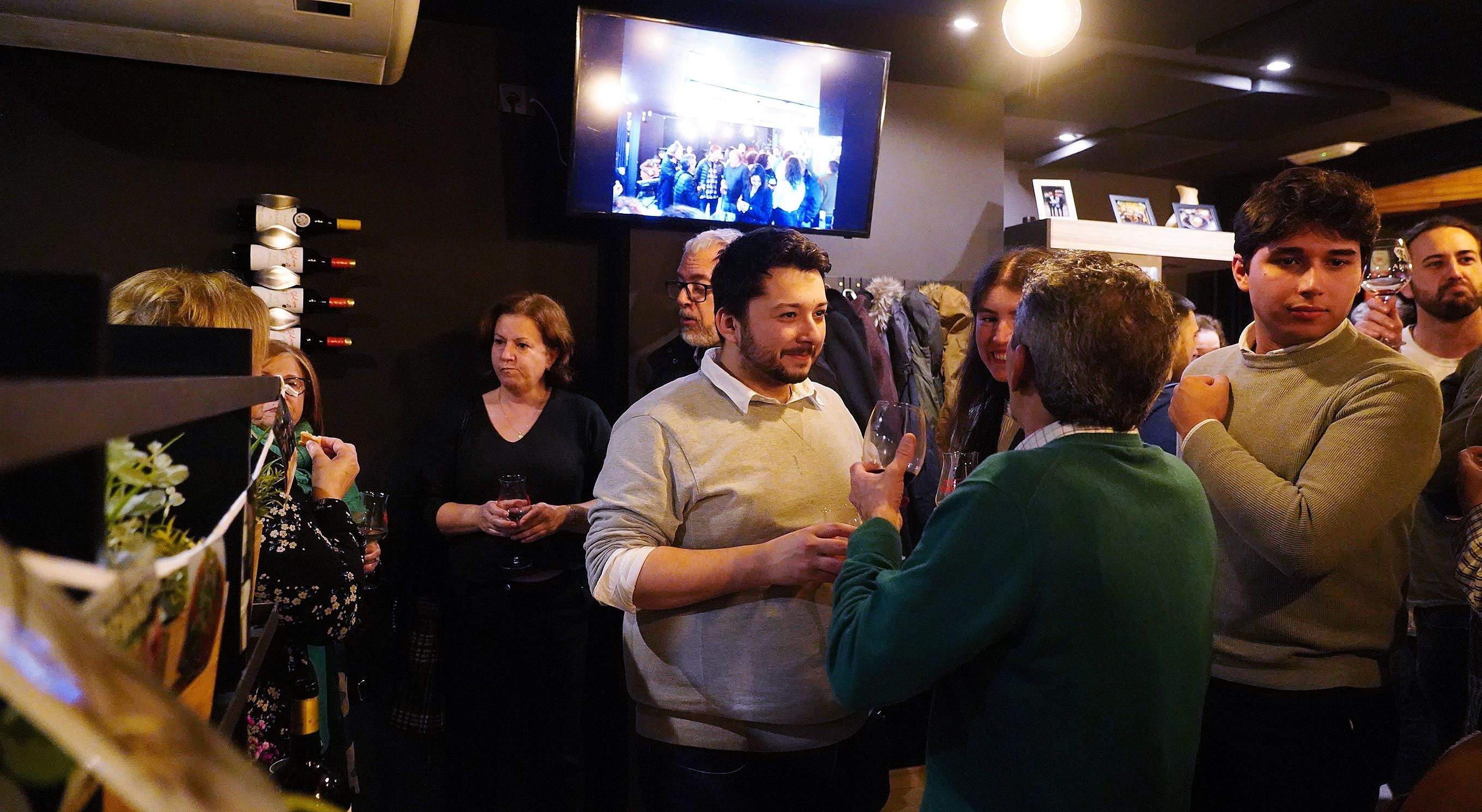 Fiesta en el Icewolf en Pontevedra para celebrar el décimo aniversario