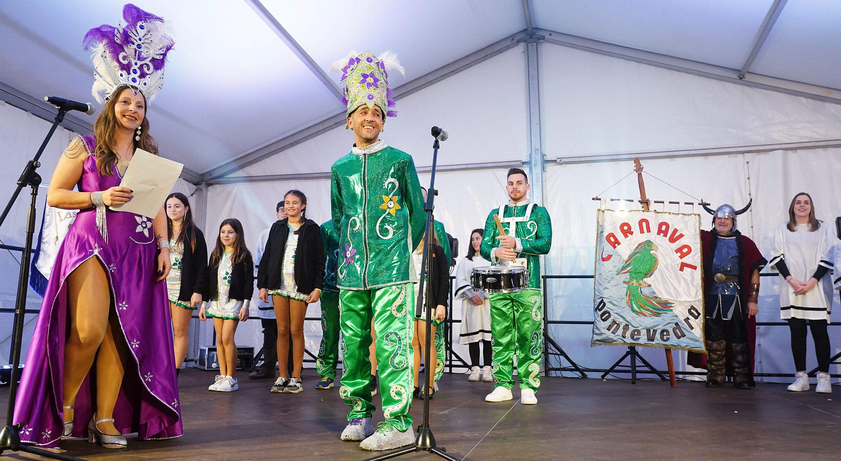 Pregón del Entroido 2025 a cargo de Las Flores del Carnaval