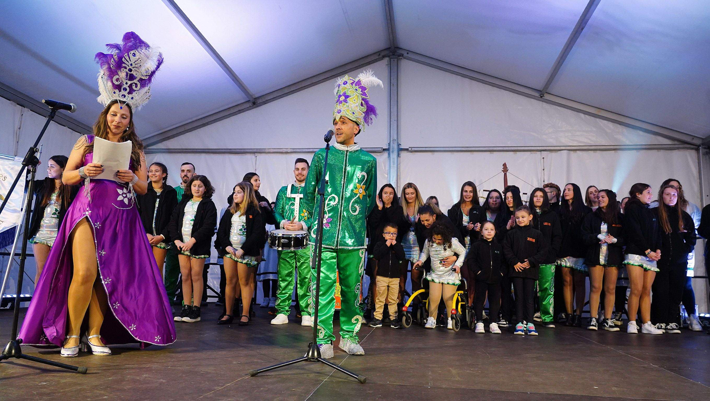 Pregón del Entroido 2025 a cargo de Las Flores del Carnaval