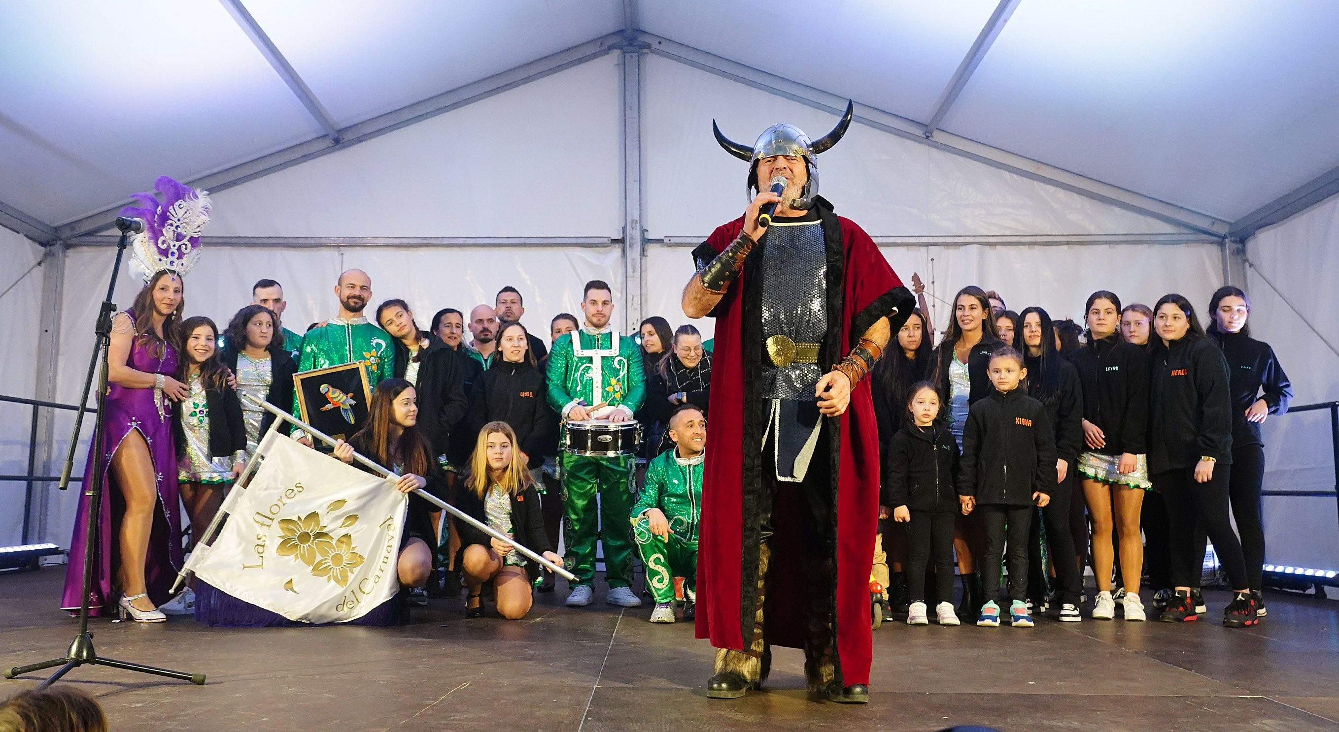 Pregón del Entroido 2025 a cargo de Las Flores del Carnaval