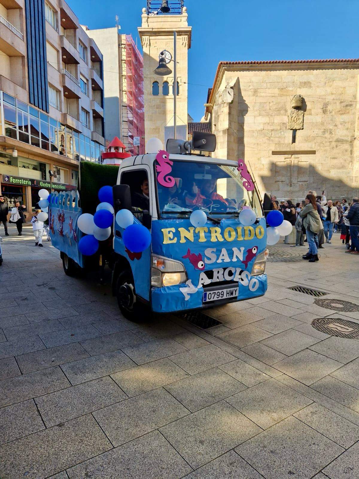 Desfile infantil de Entroido de Marín 2025