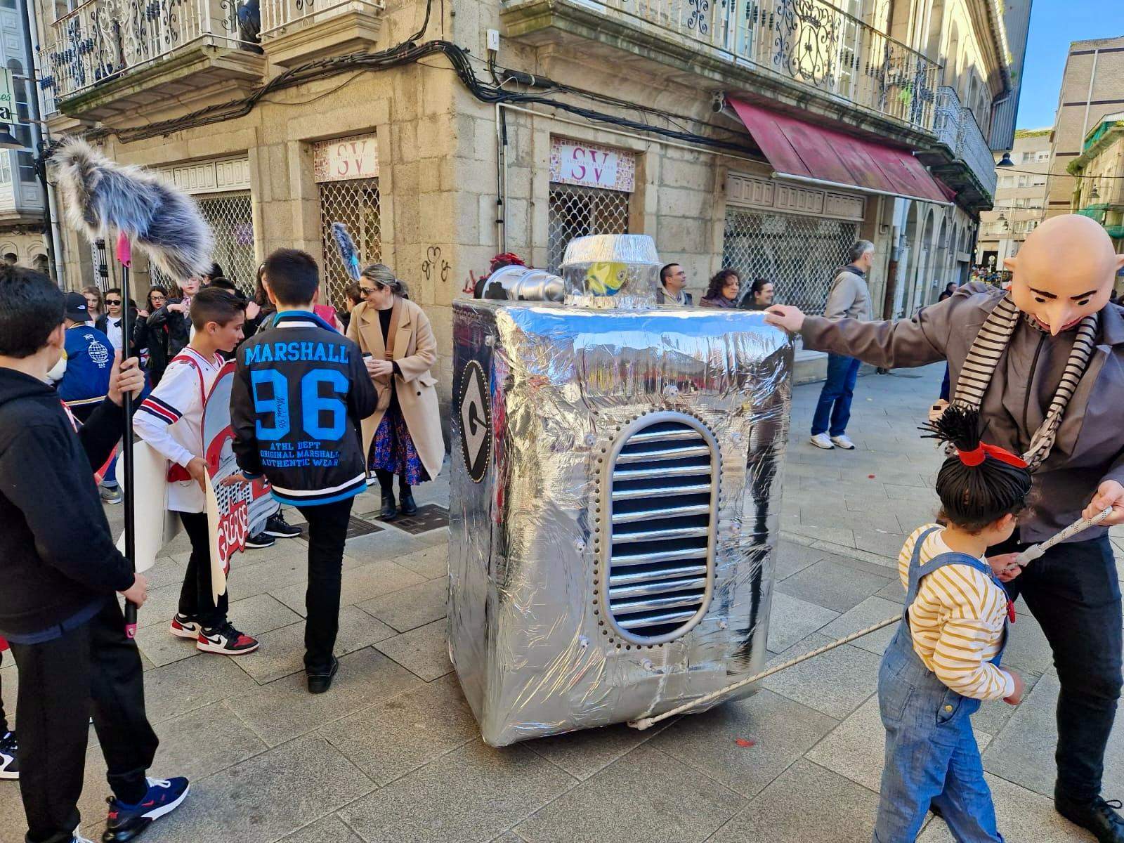 Desfile infantil de Entroido de Marín 2025