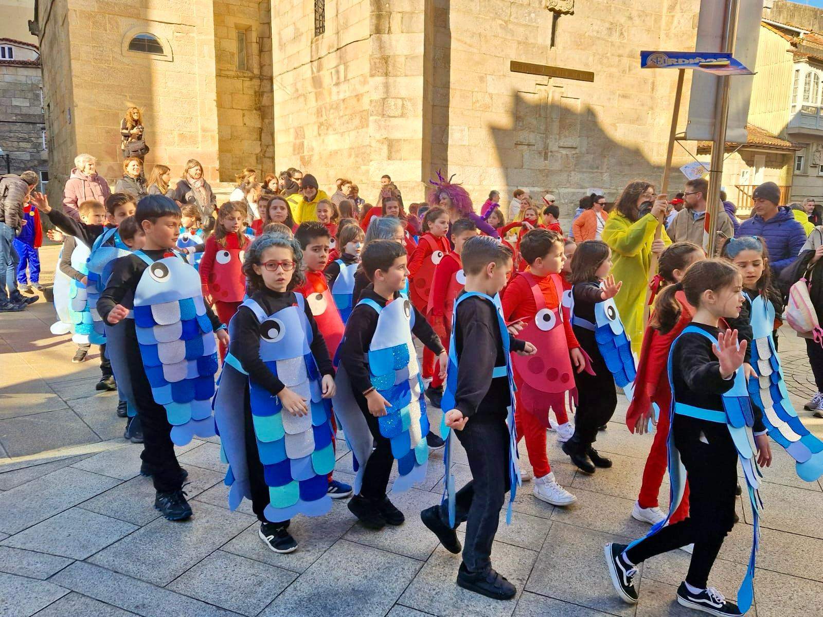 Desfile infantil de Entroido de Marín 2025