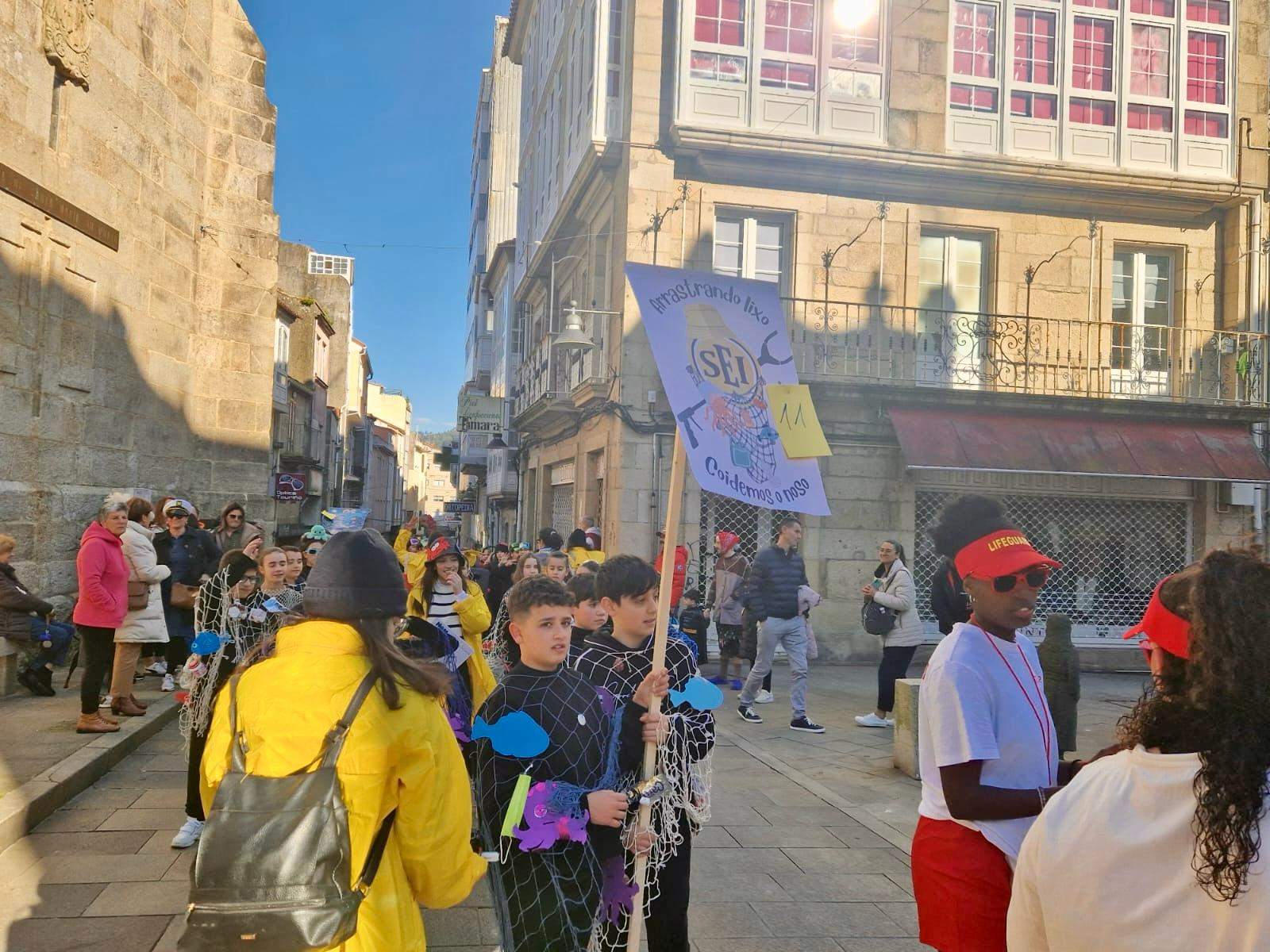 Desfile infantil de Entroido de Marín 2025