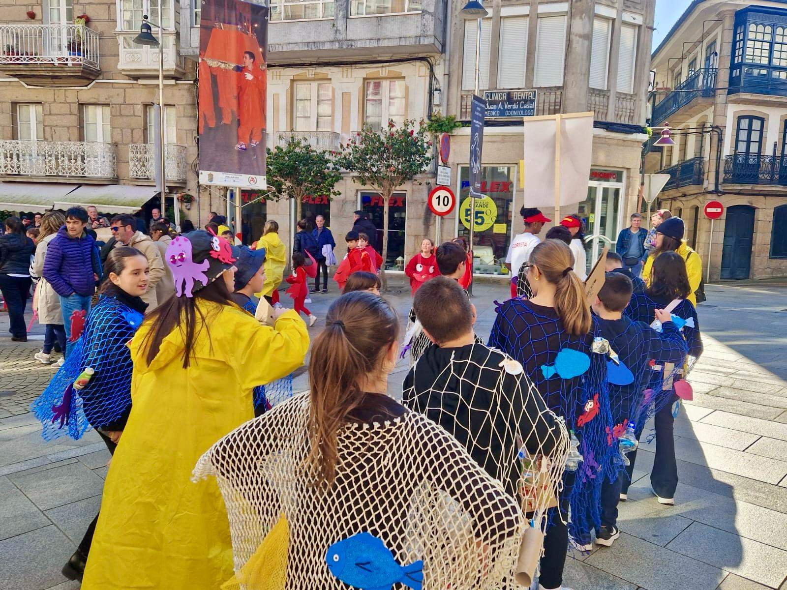 Desfile infantil de Entroido de Marín 2025