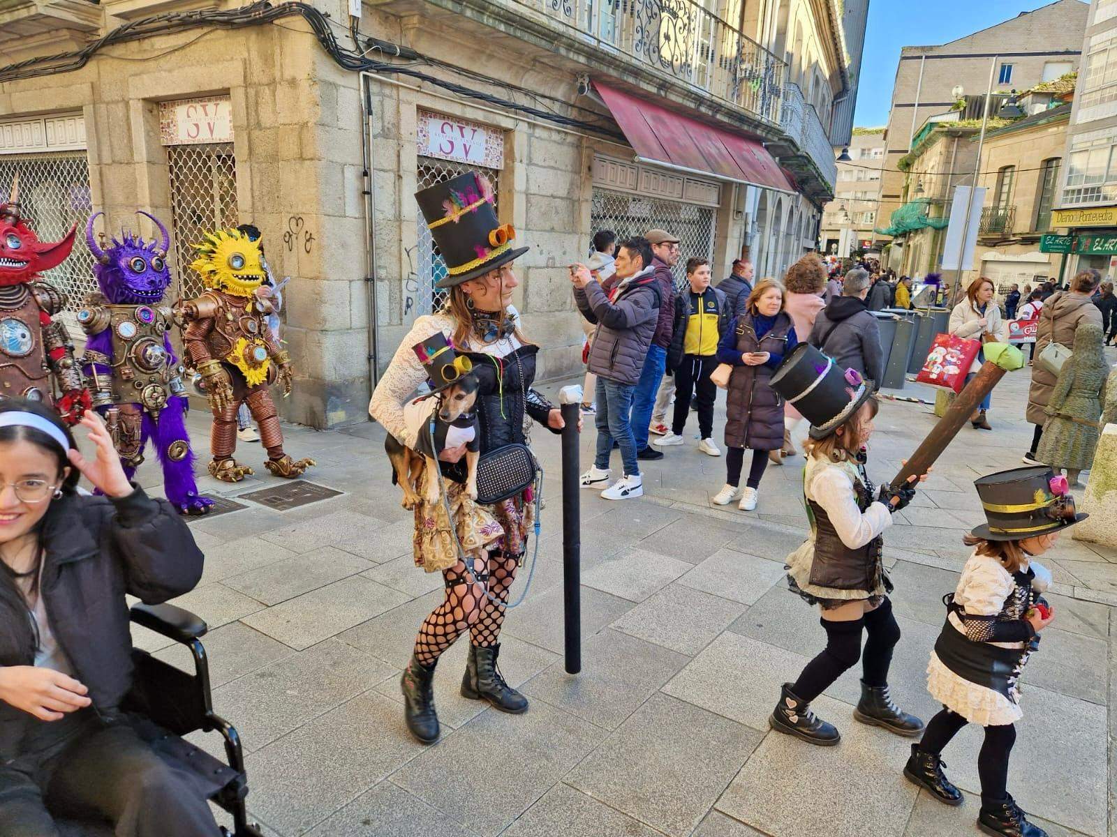 Desfile infantil de Entroido de Marín 2025