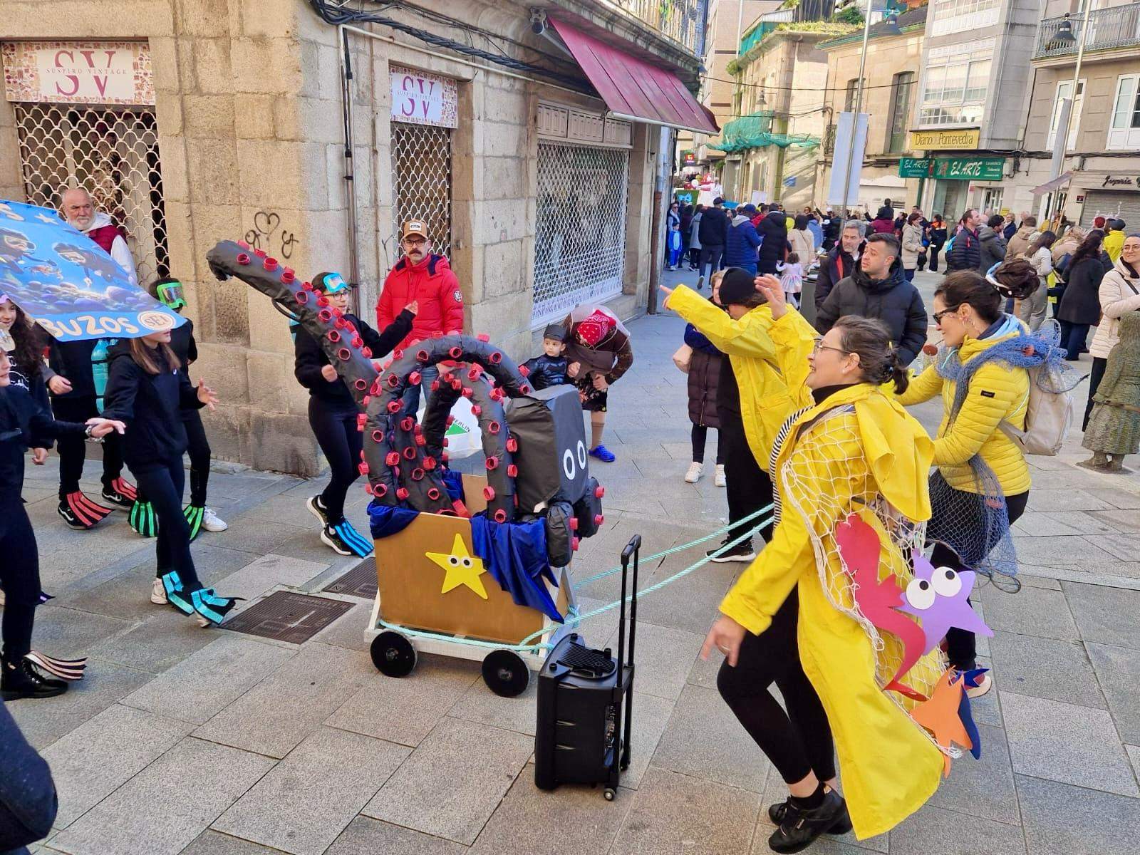 Desfile infantil de Entroido de Marín 2025