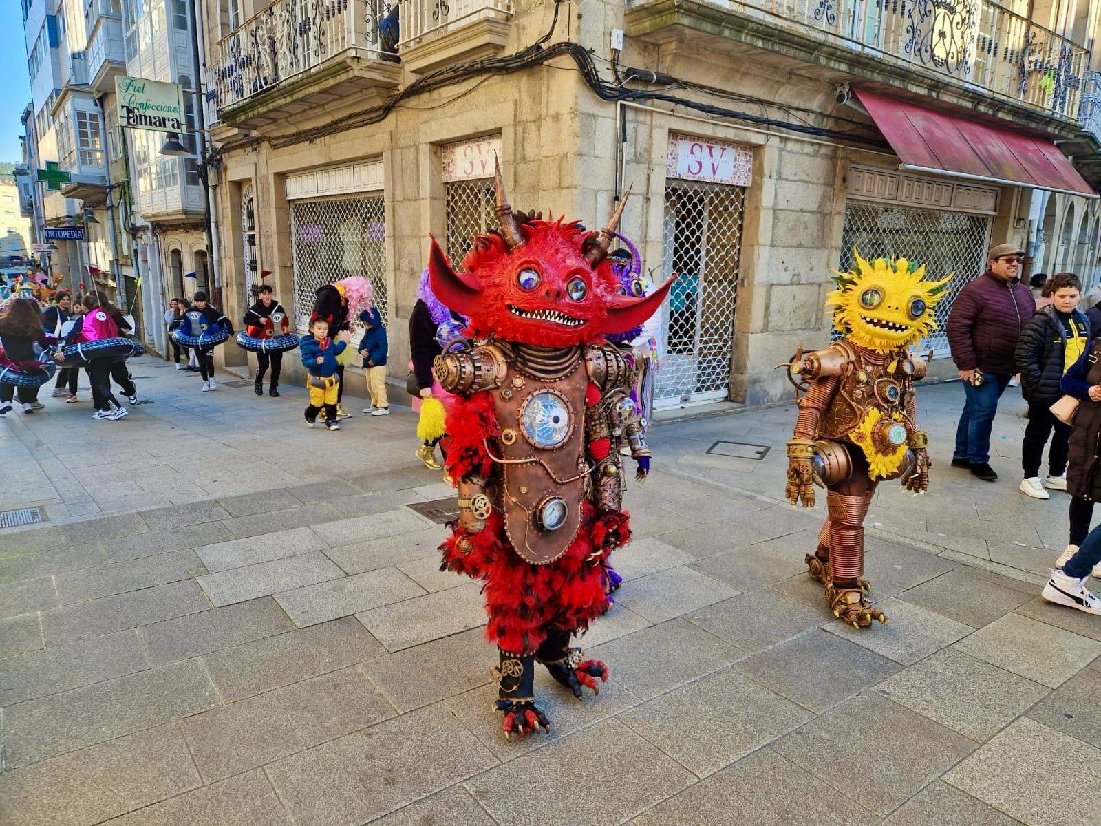 Desfile infantil de Entroido de Marín 2025