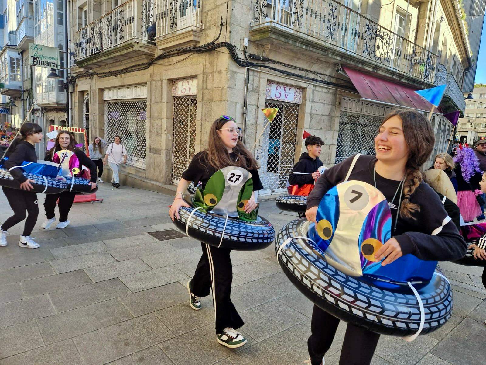 Desfile infantil de Entroido de Marín 2025