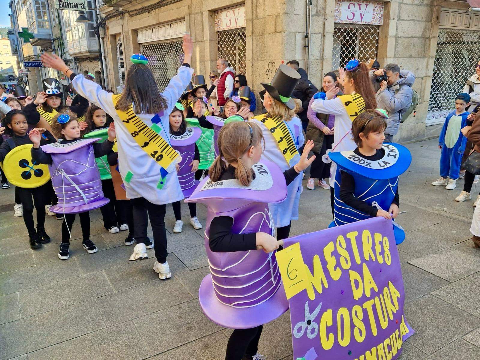 Desfile infantil de Entroido de Marín 2025
