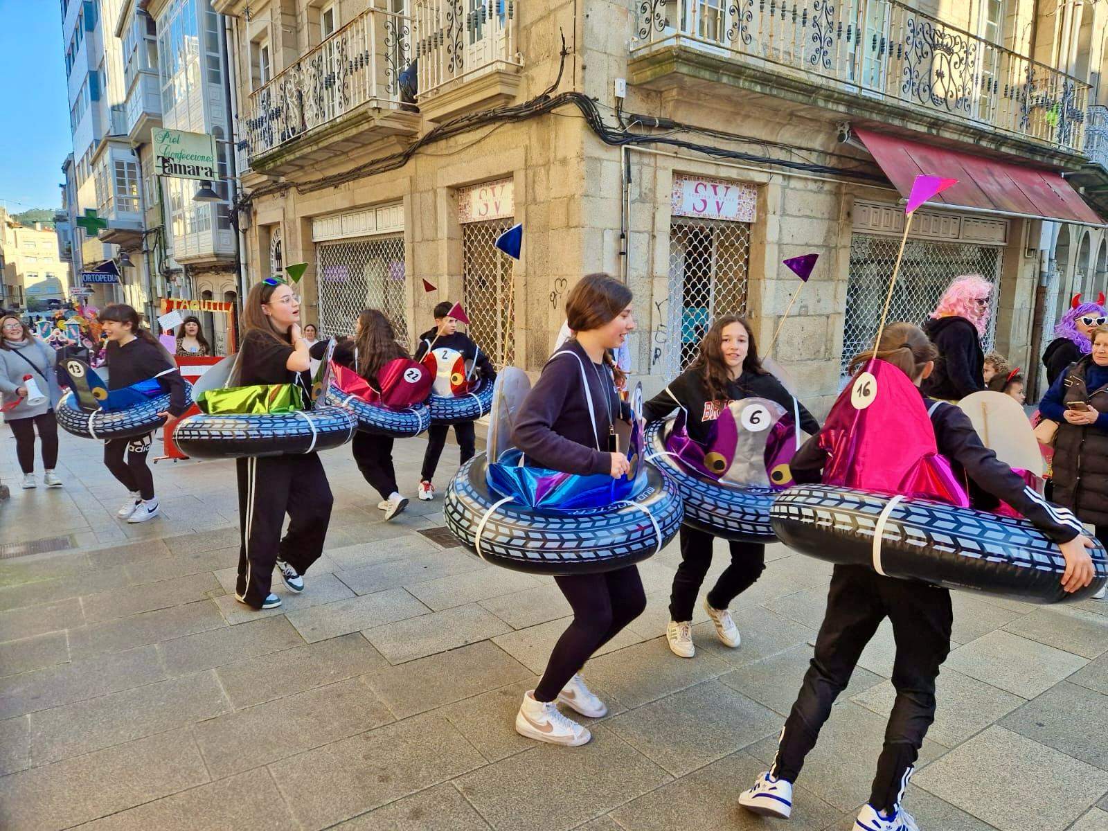 Desfile infantil de Entroido de Marín 2025