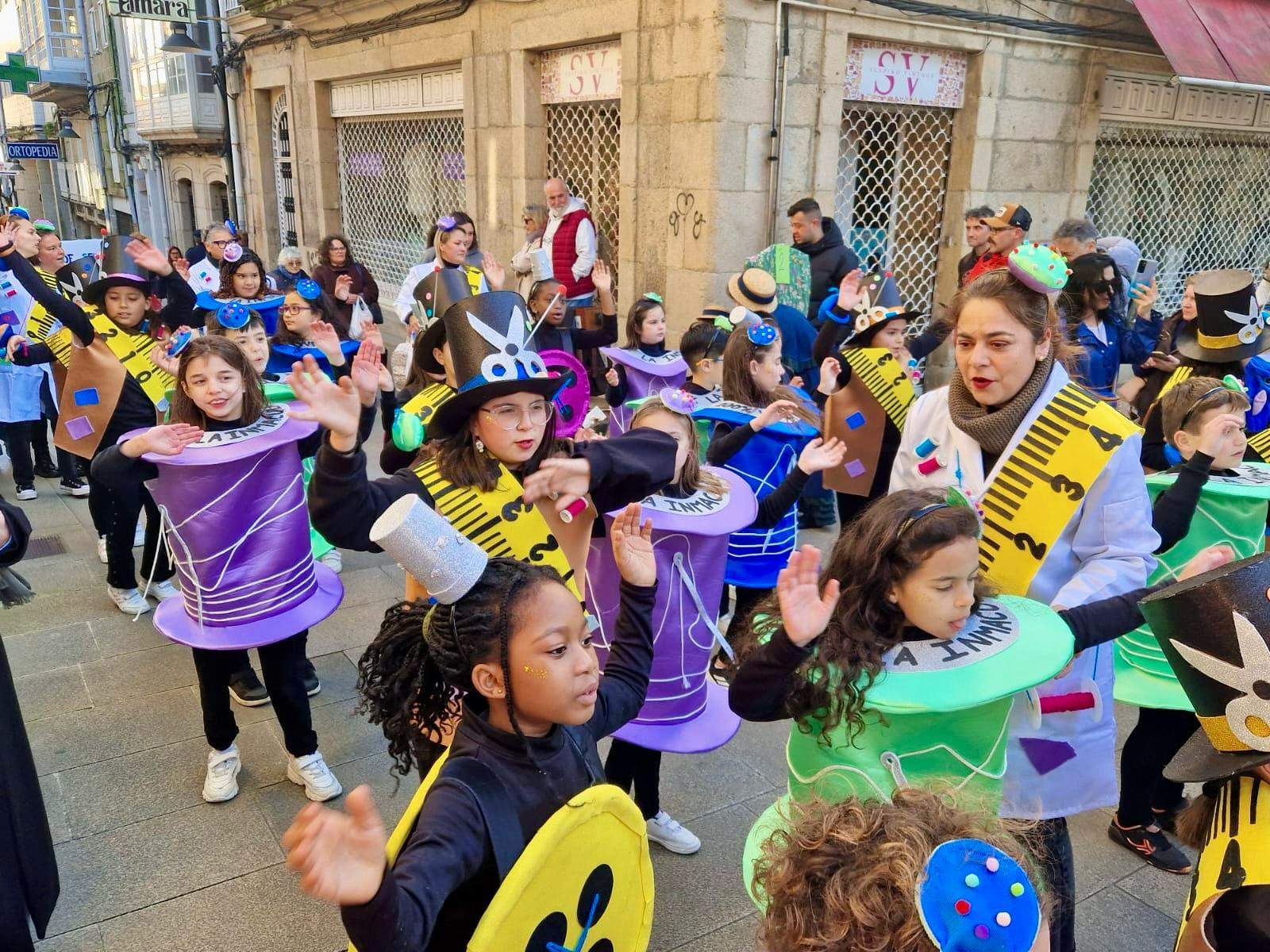 Desfile infantil de Entroido de Marín 2025