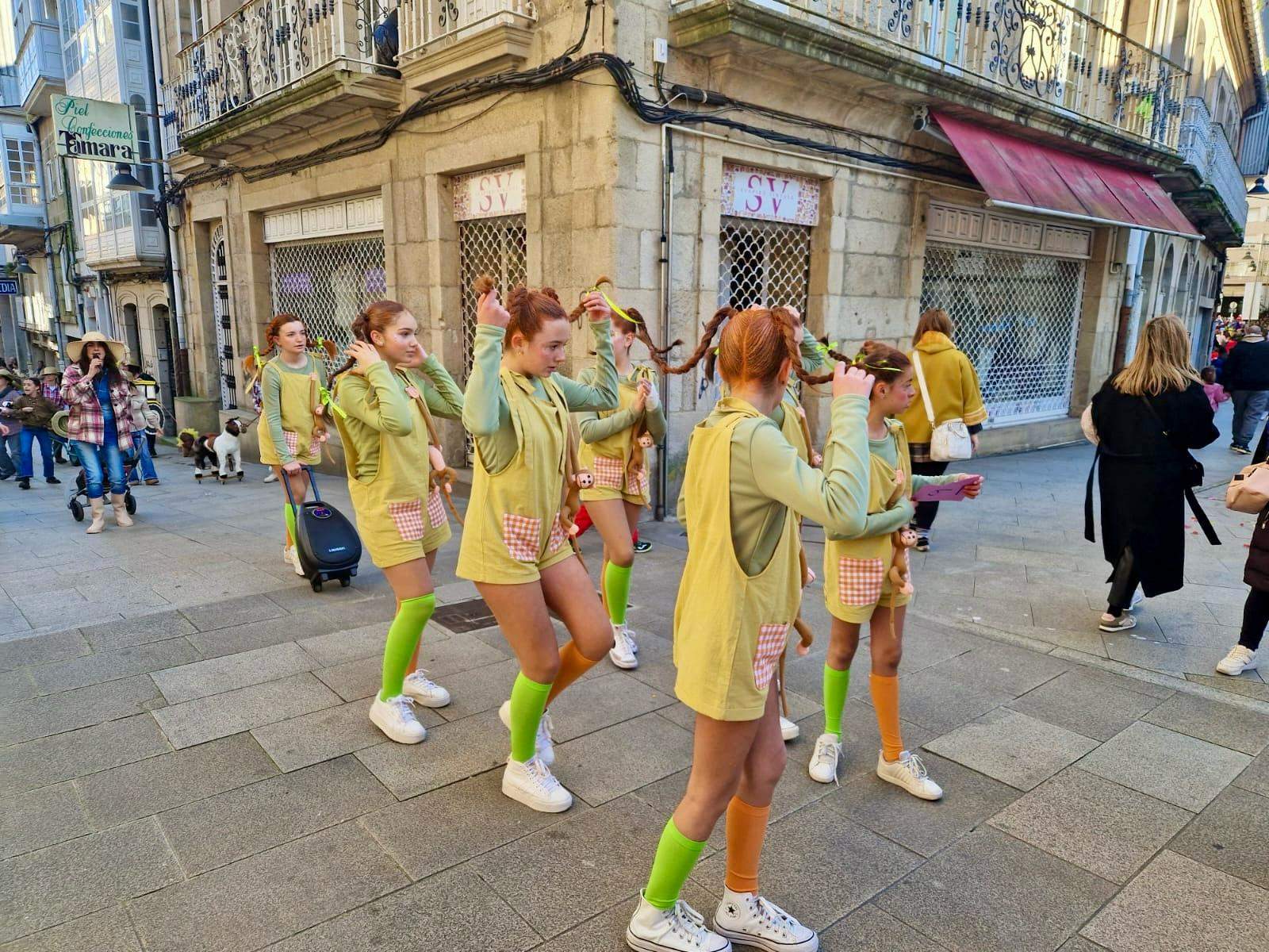 Desfile infantil de Entroido de Marín 2025