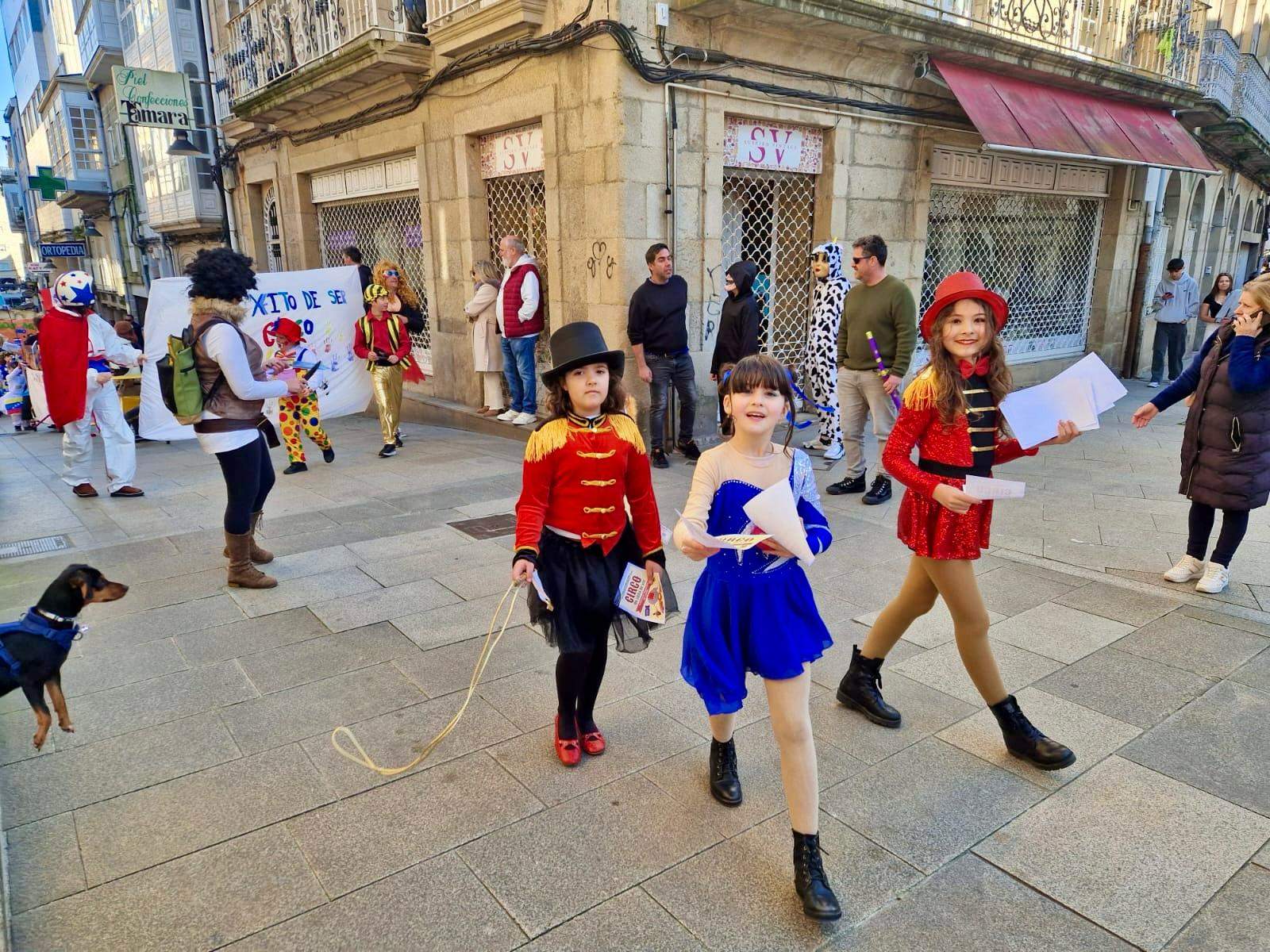 Desfile infantil de Entroido de Marín 2025