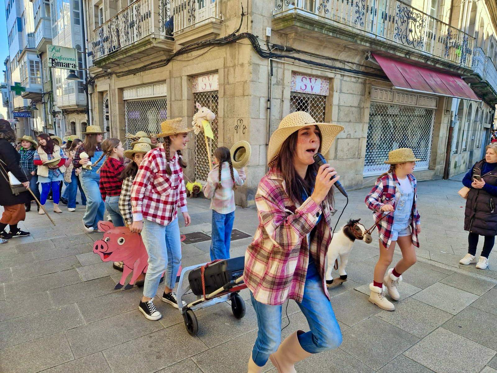 Desfile infantil de Entroido de Marín 2025