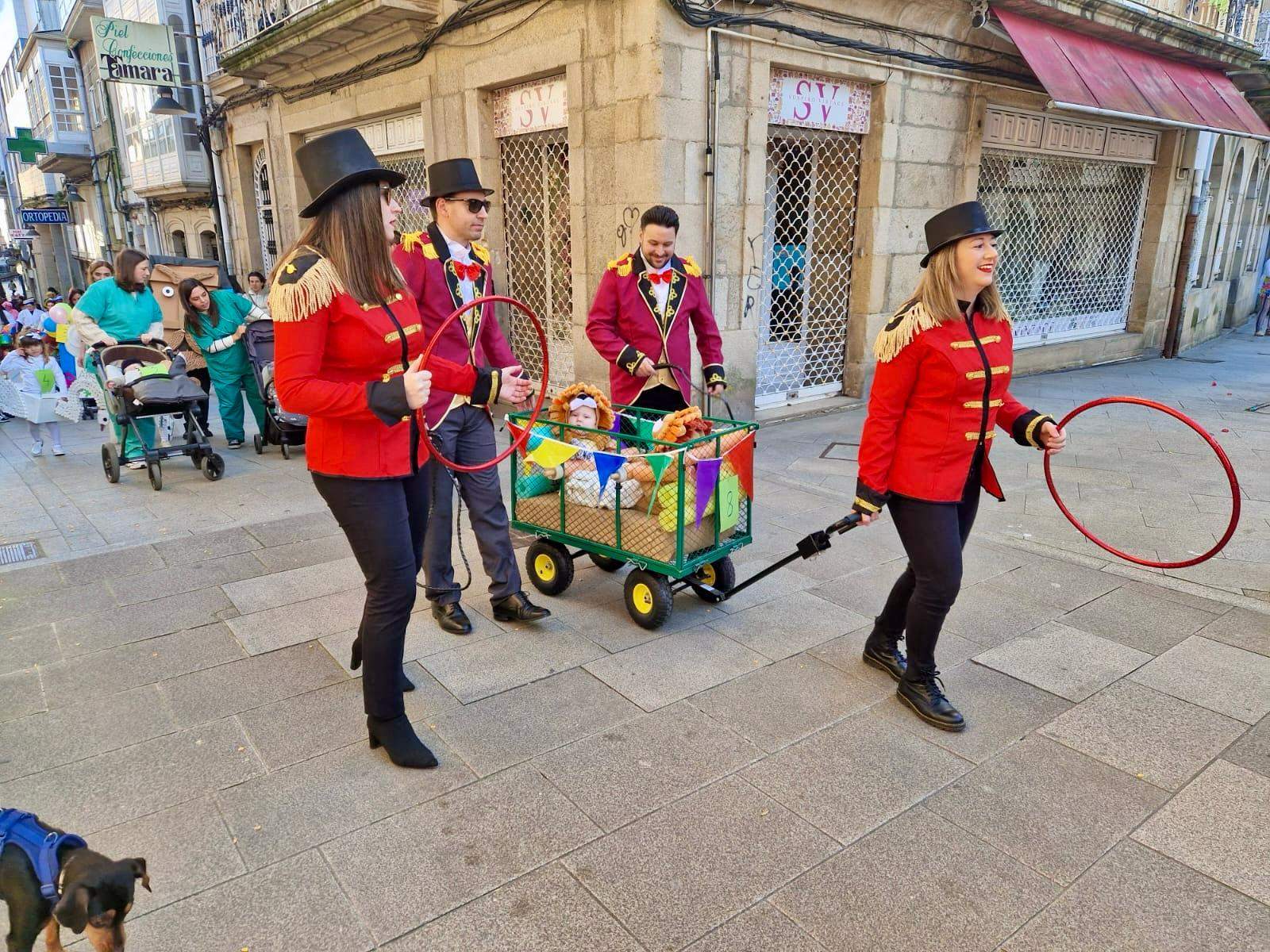 Desfile infantil de Entroido de Marín 2025