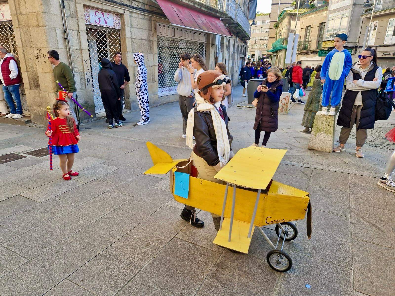 Desfile infantil de Entroido de Marín 2025