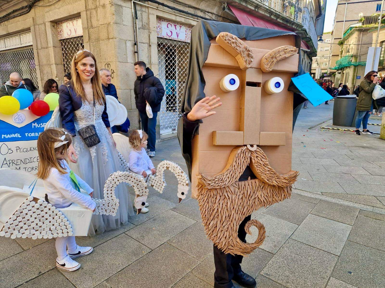 Desfile infantil de Entroido de Marín 2025