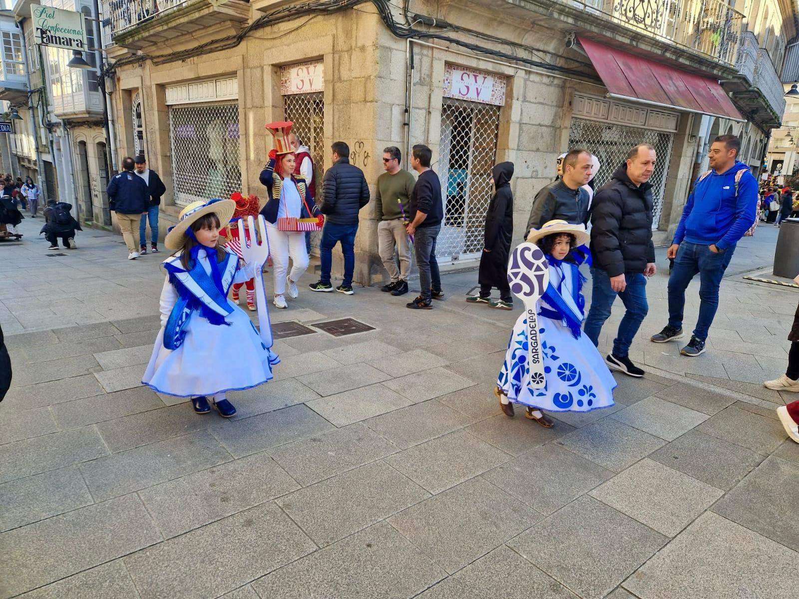 Desfile infantil de Entroido de Marín 2025