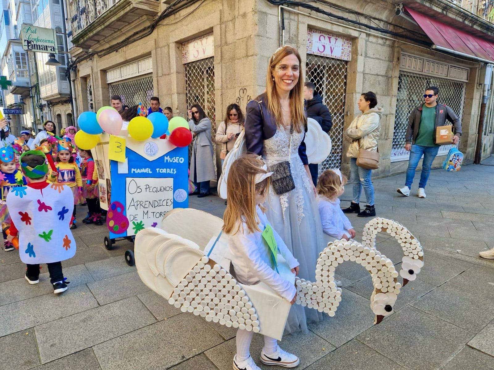 Desfile infantil de Entroido de Marín 2025