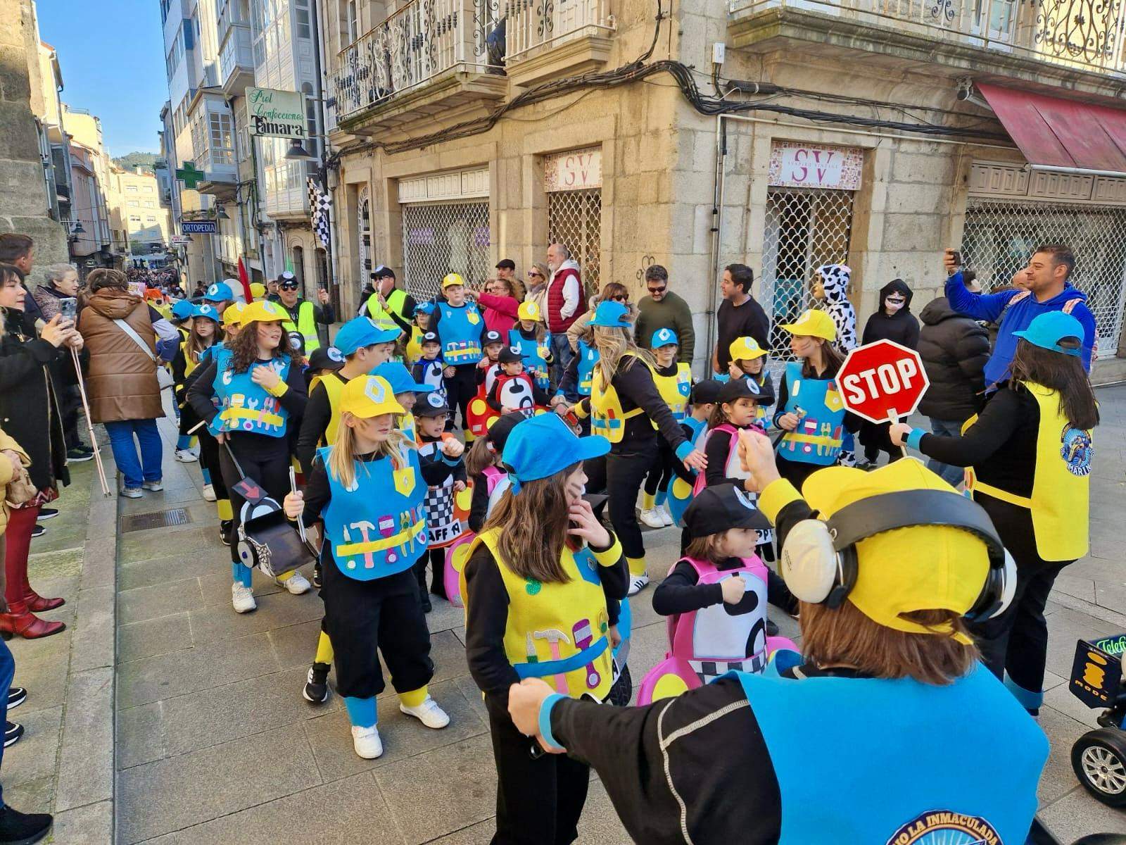 Desfile infantil de Entroido de Marín 2025