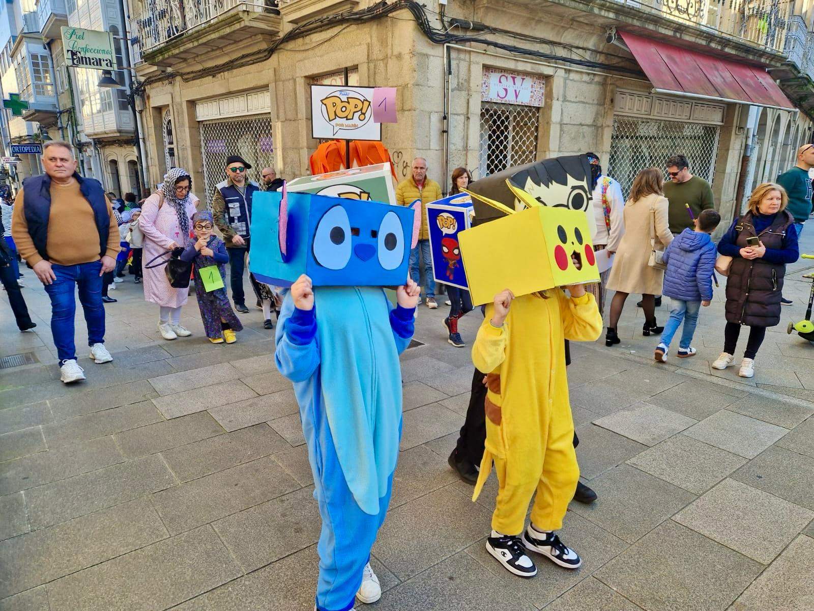 Desfile infantil de Entroido de Marín 2025