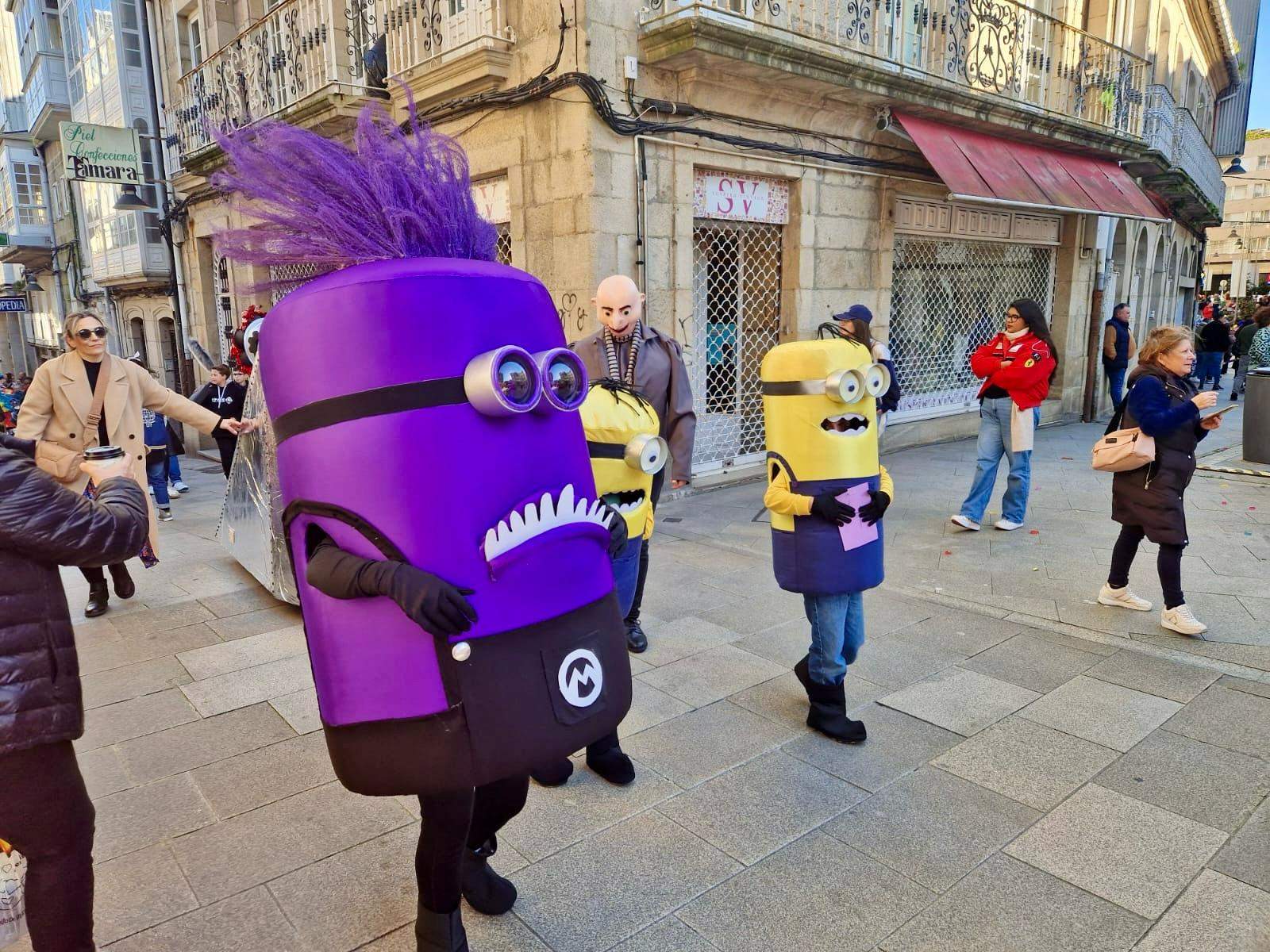 Desfile infantil de Entroido de Marín 2025