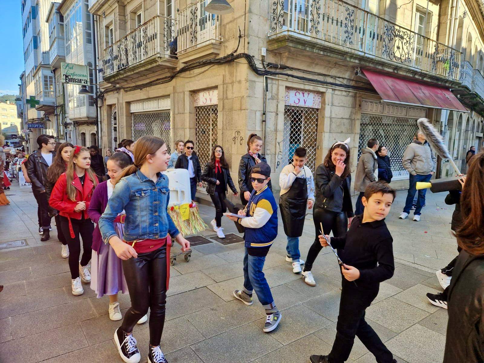 Desfile infantil de Entroido de Marín 2025