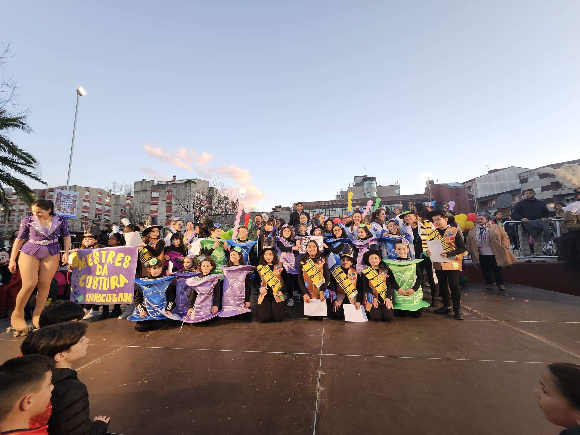 Desfile infantil de Entroido de Marín 2025
