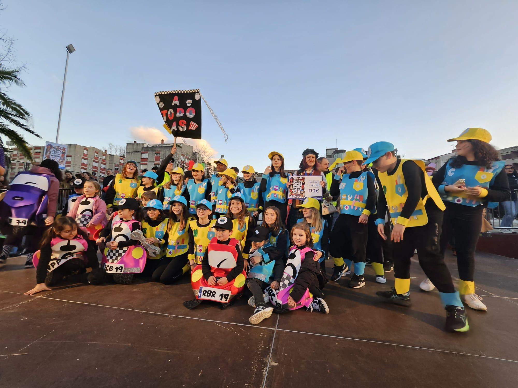 Desfile infantil de Entroido de Marín 2025