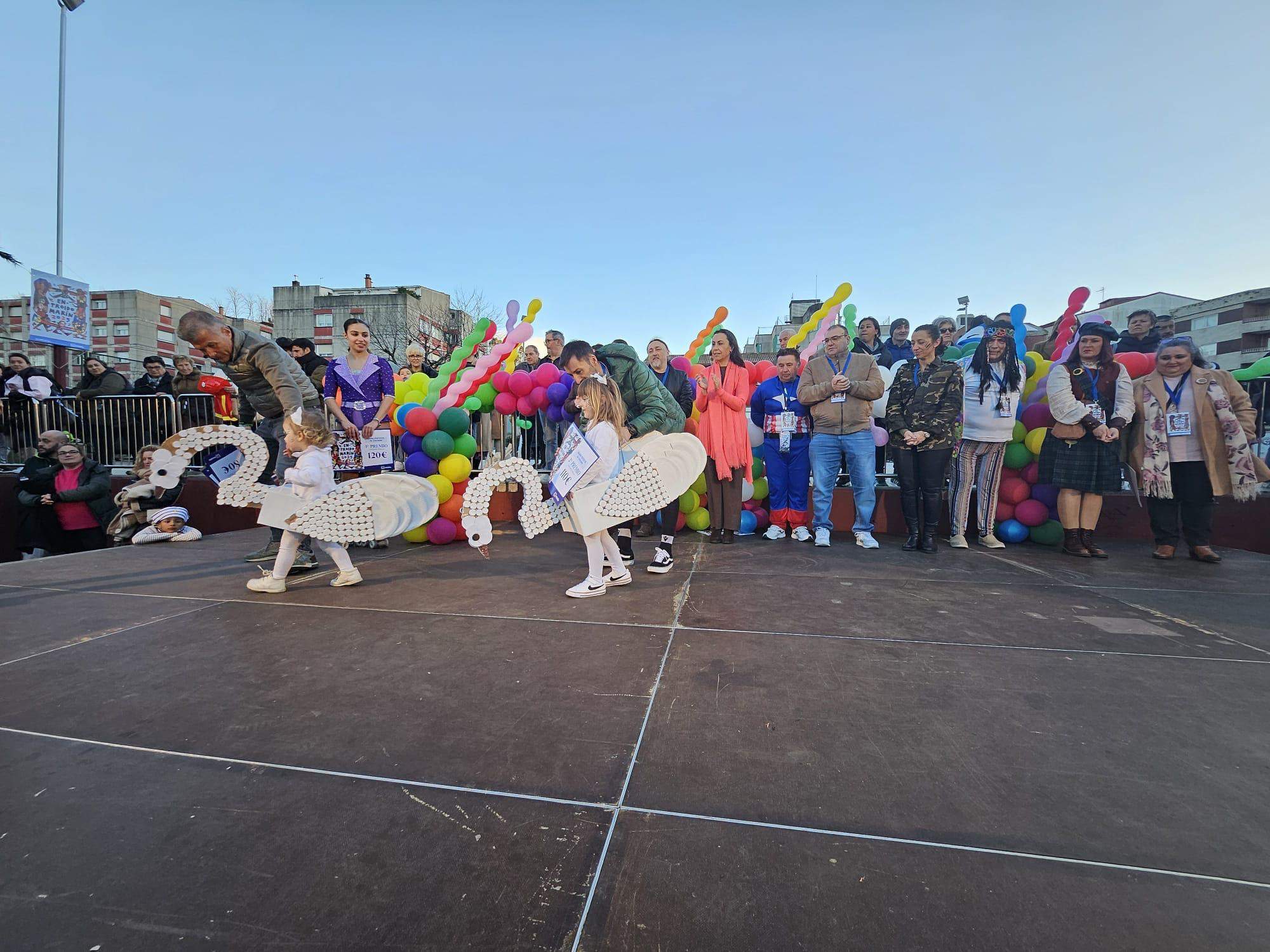 Desfile infantil de Entroido de Marín 2025