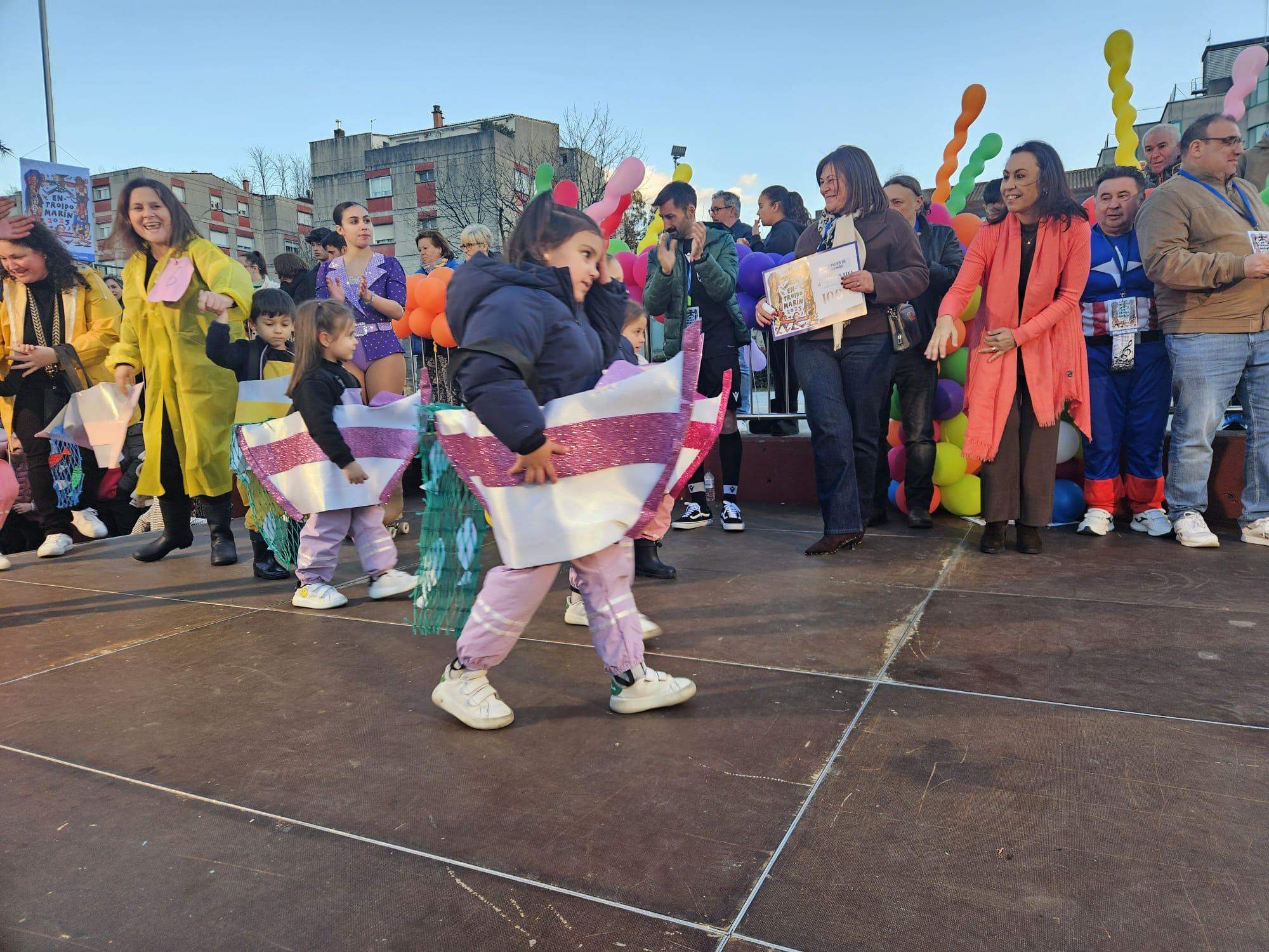 Desfile infantil de Entroido de Marín 2025