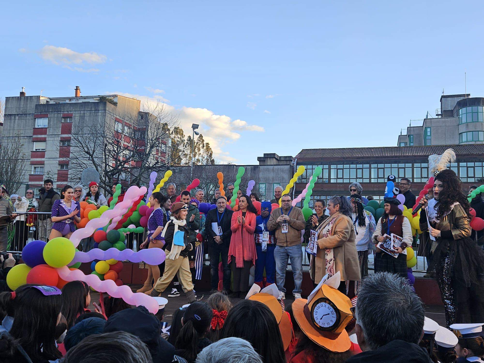 Desfile infantil de Entroido de Marín 2025