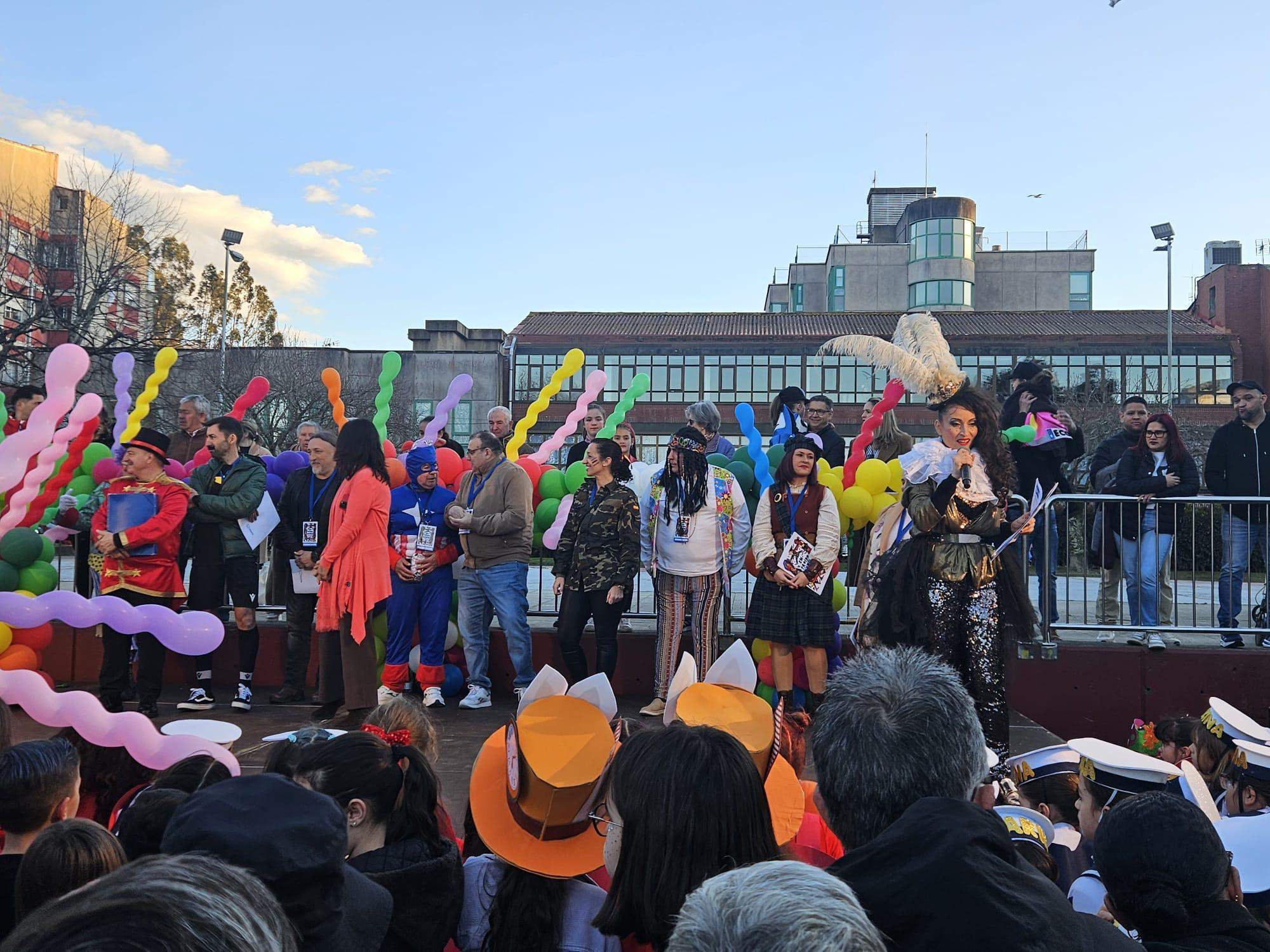 Desfile infantil de Entroido de Marín 2025
