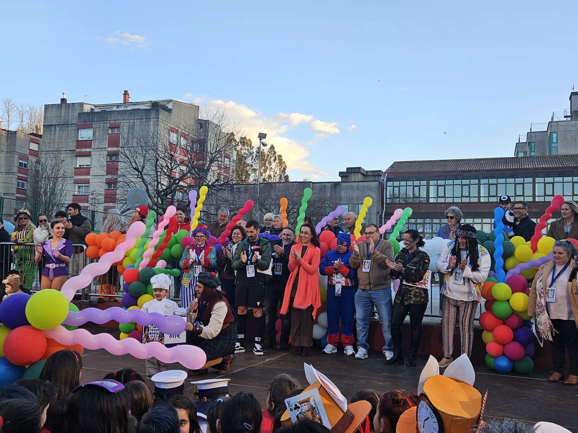 Desfile infantil de Entroido de Marín 2025