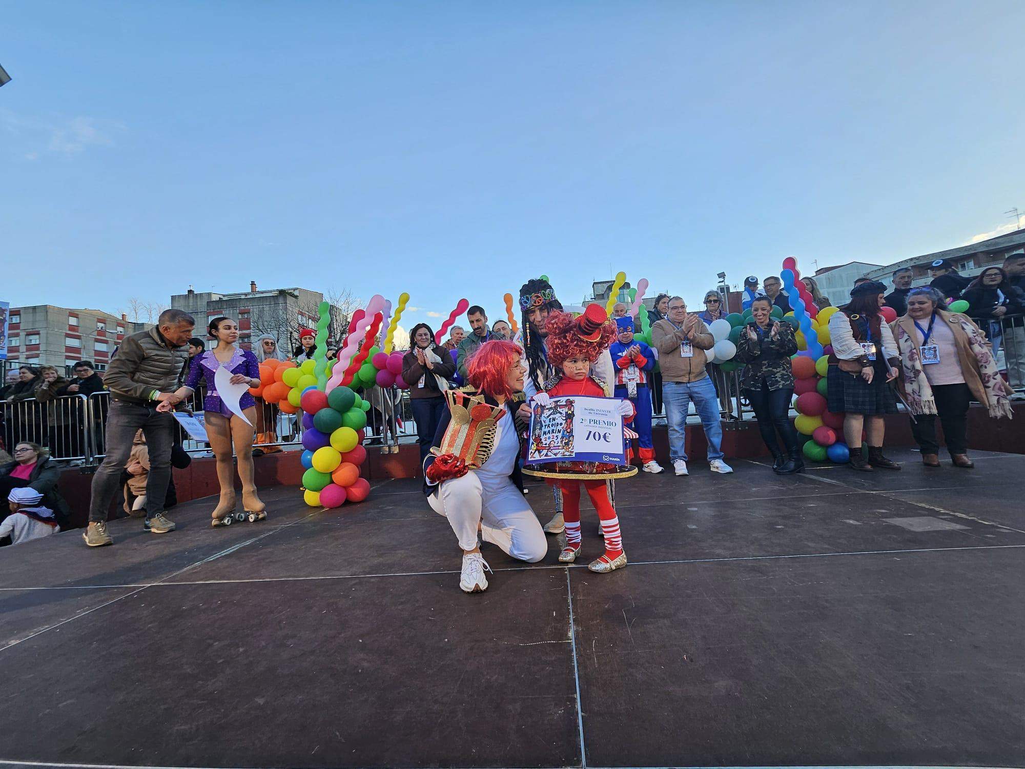 Desfile infantil de Entroido de Marín 2025