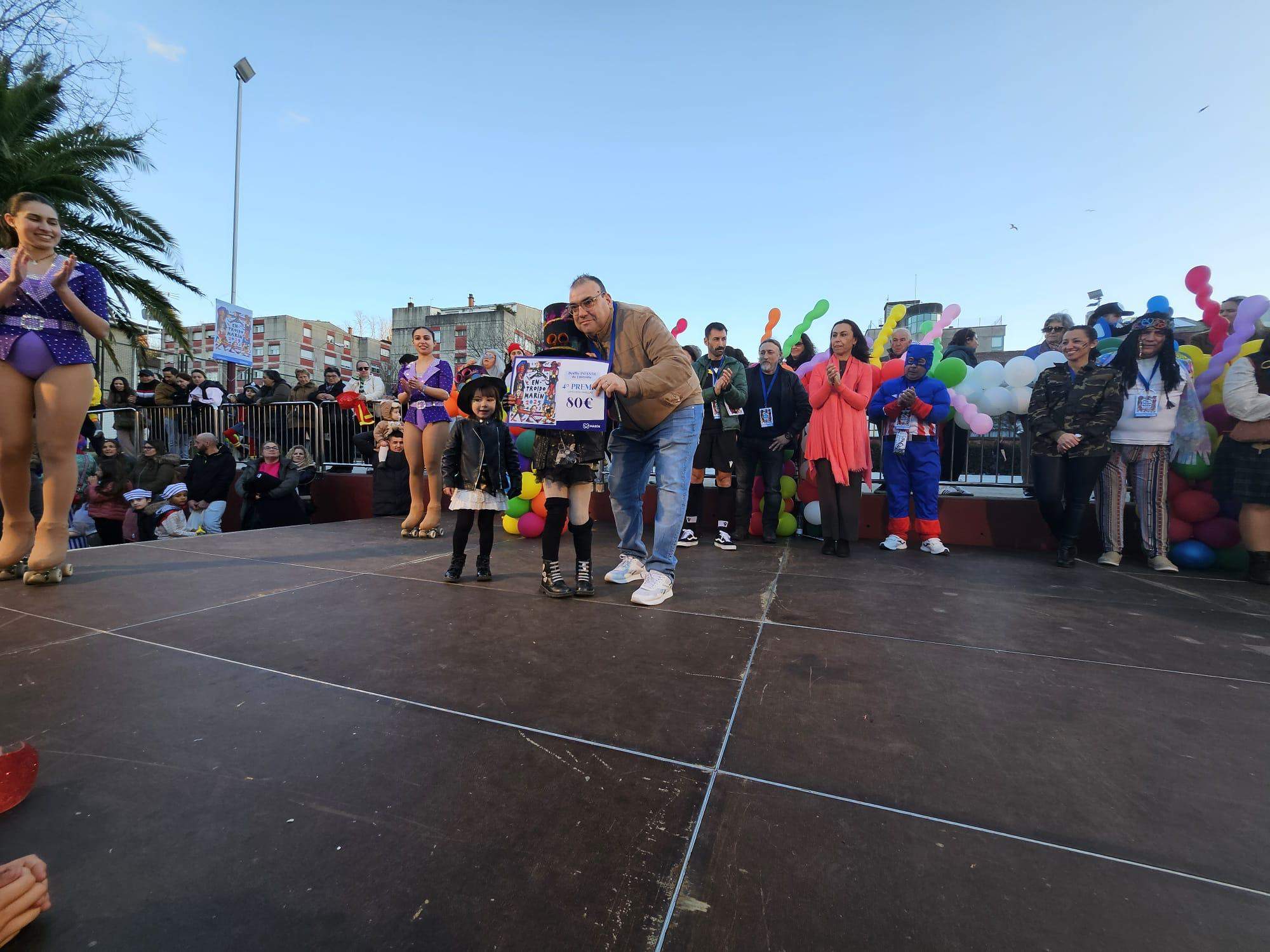 Desfile infantil de Entroido de Marín 2025