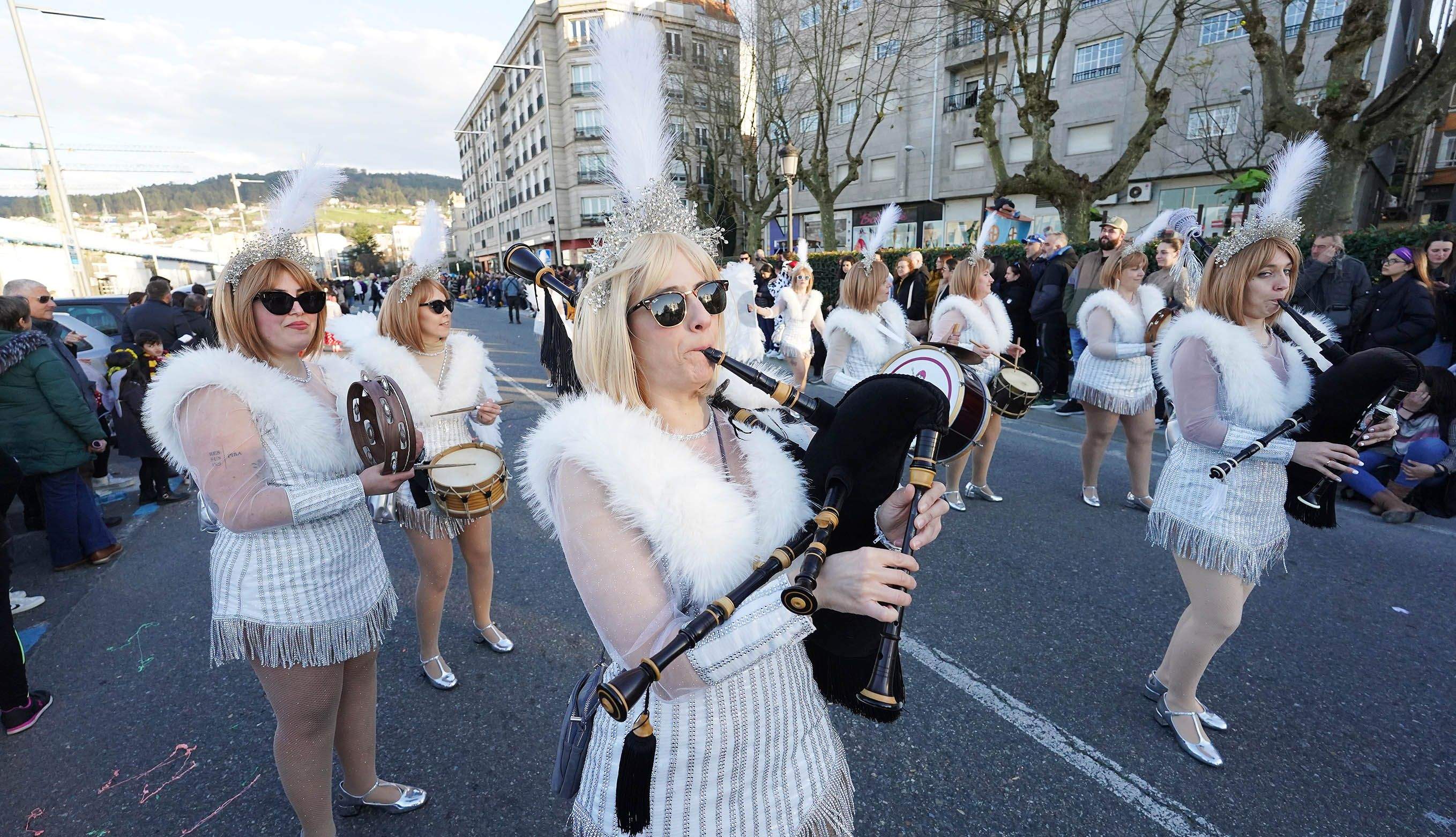Desfile adulto de Entroido 2025 de Marín
