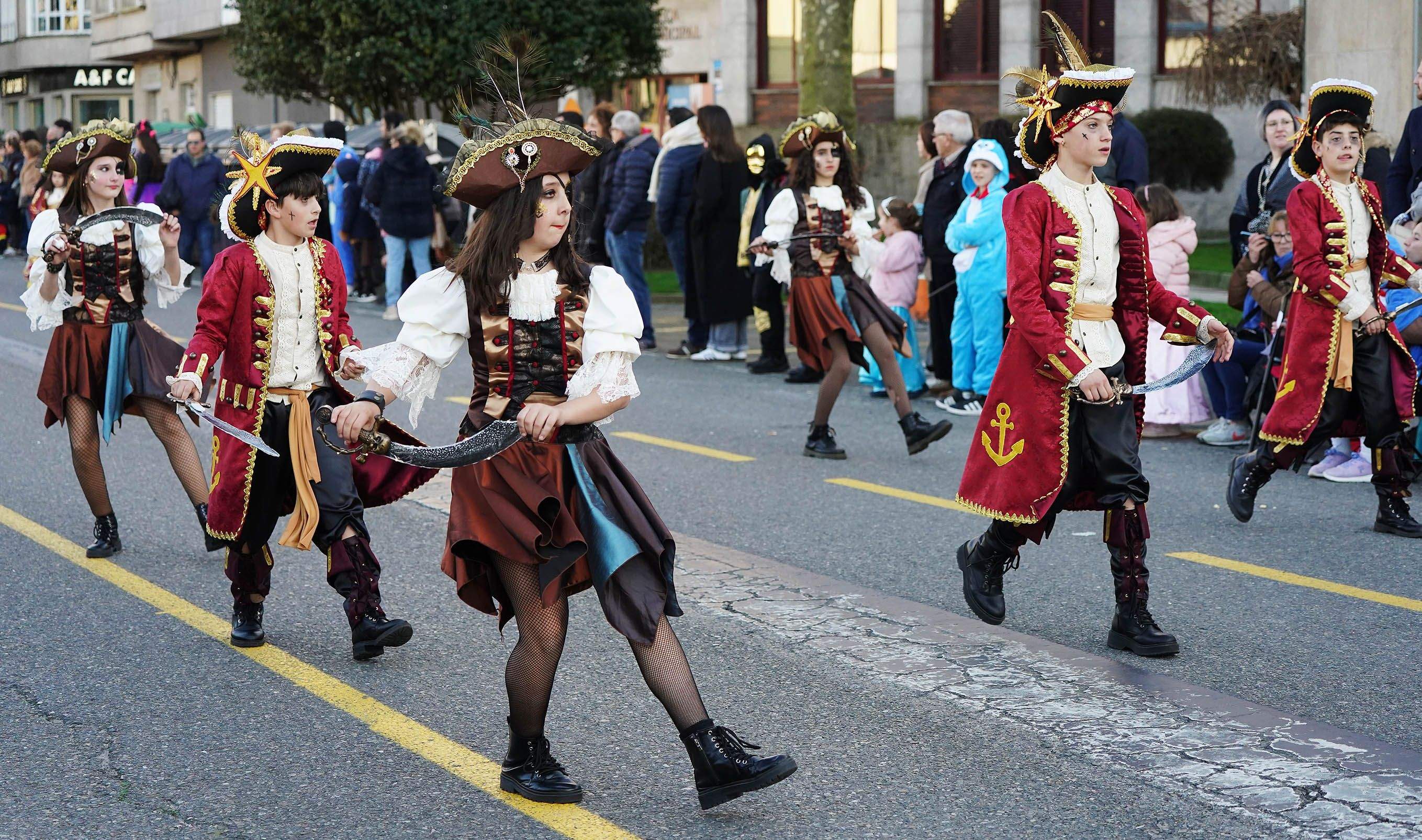 Desfile adulto de Entroido 2025 de Marín