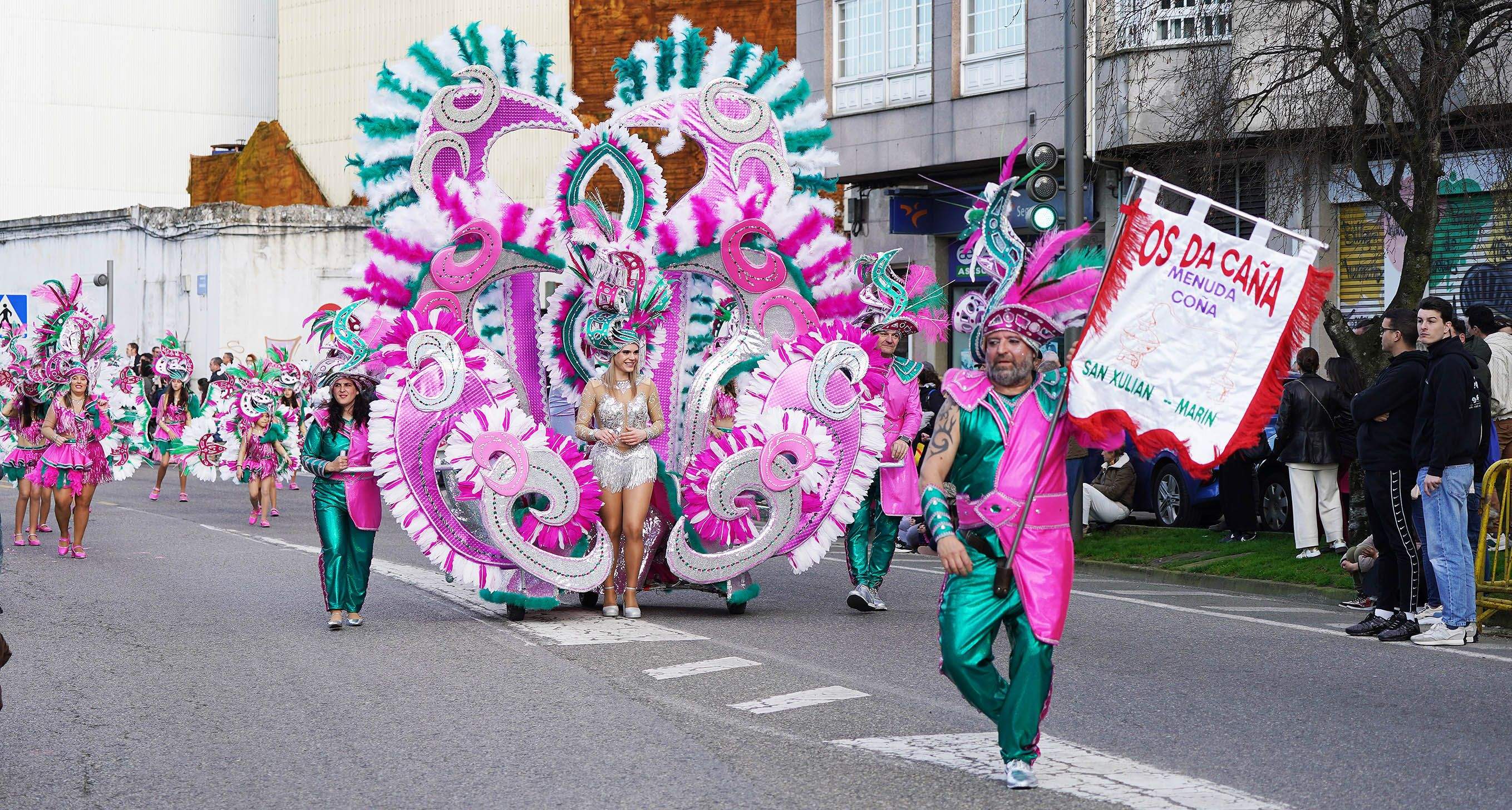 Desfile adulto de Entroido 2025 de Marín