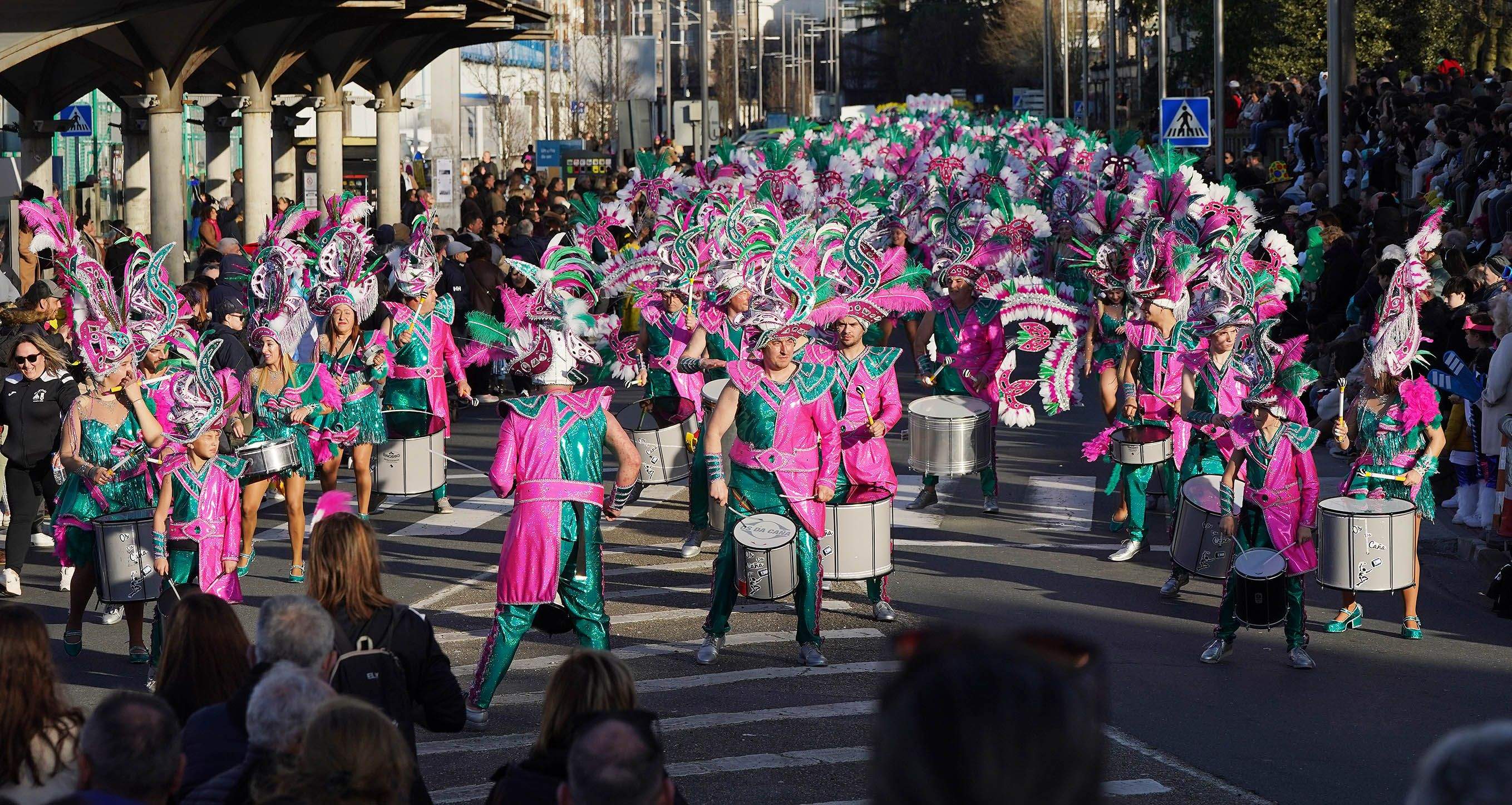 Desfile adulto de Entroido 2025 de Marín