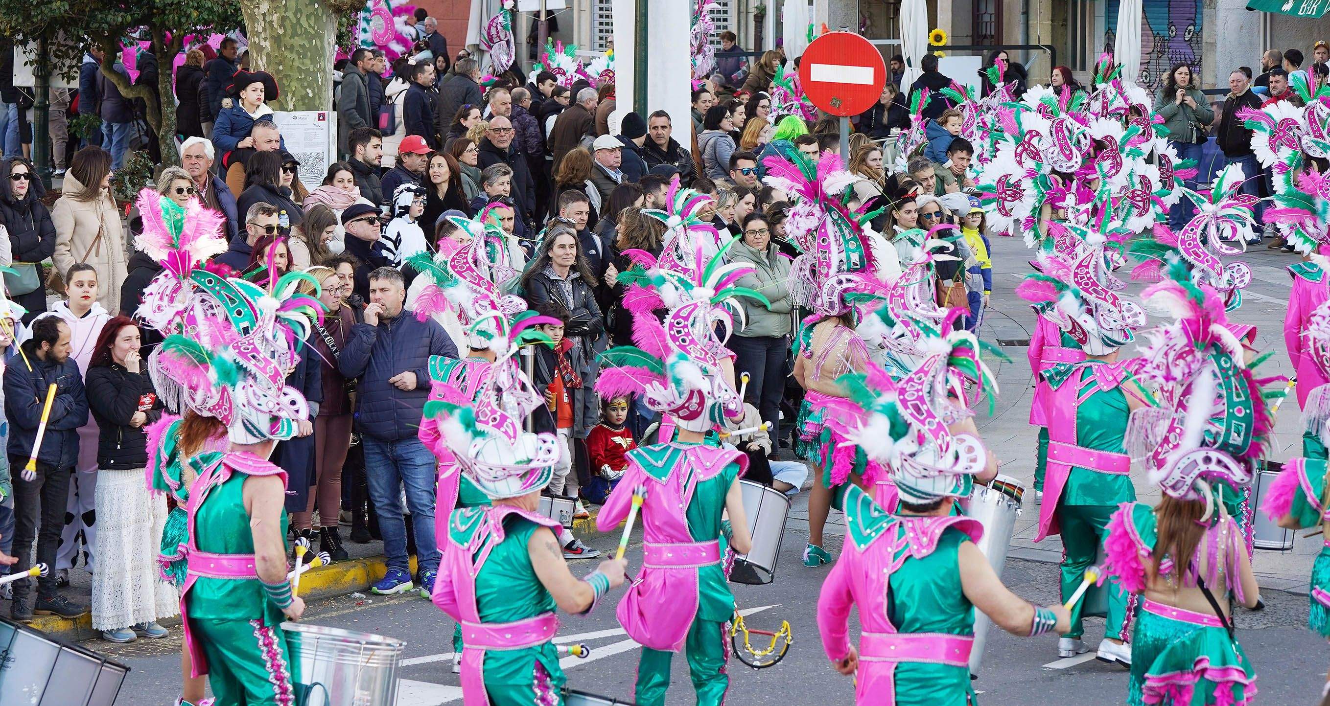 Desfile adulto de Entroido 2025 de Marín
