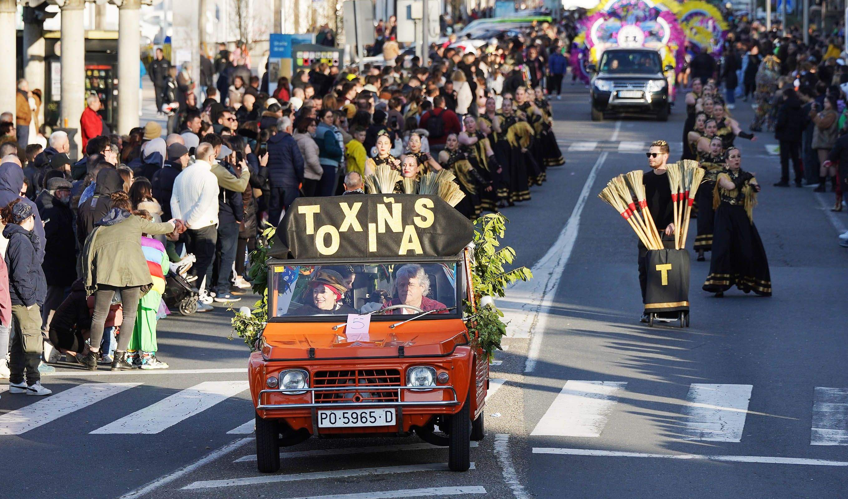 Desfile adulto de Entroido 2025 de Marín