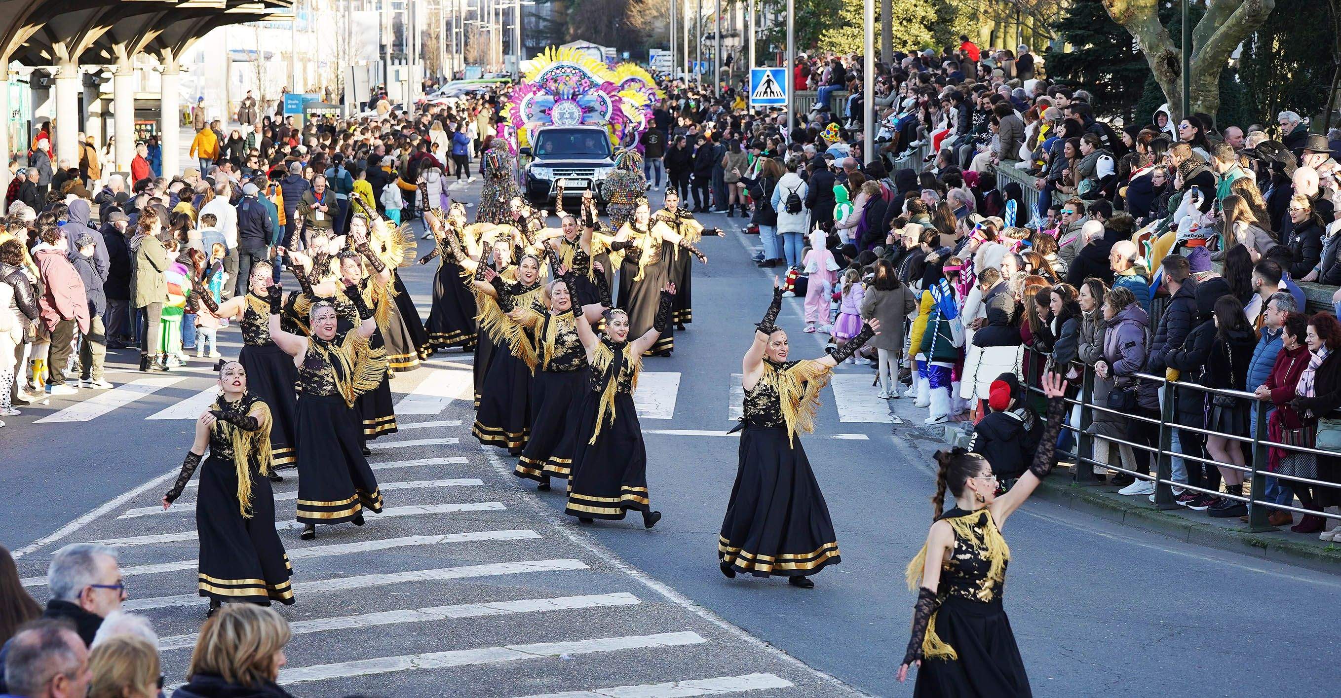 Desfile adulto de Entroido 2025 de Marín